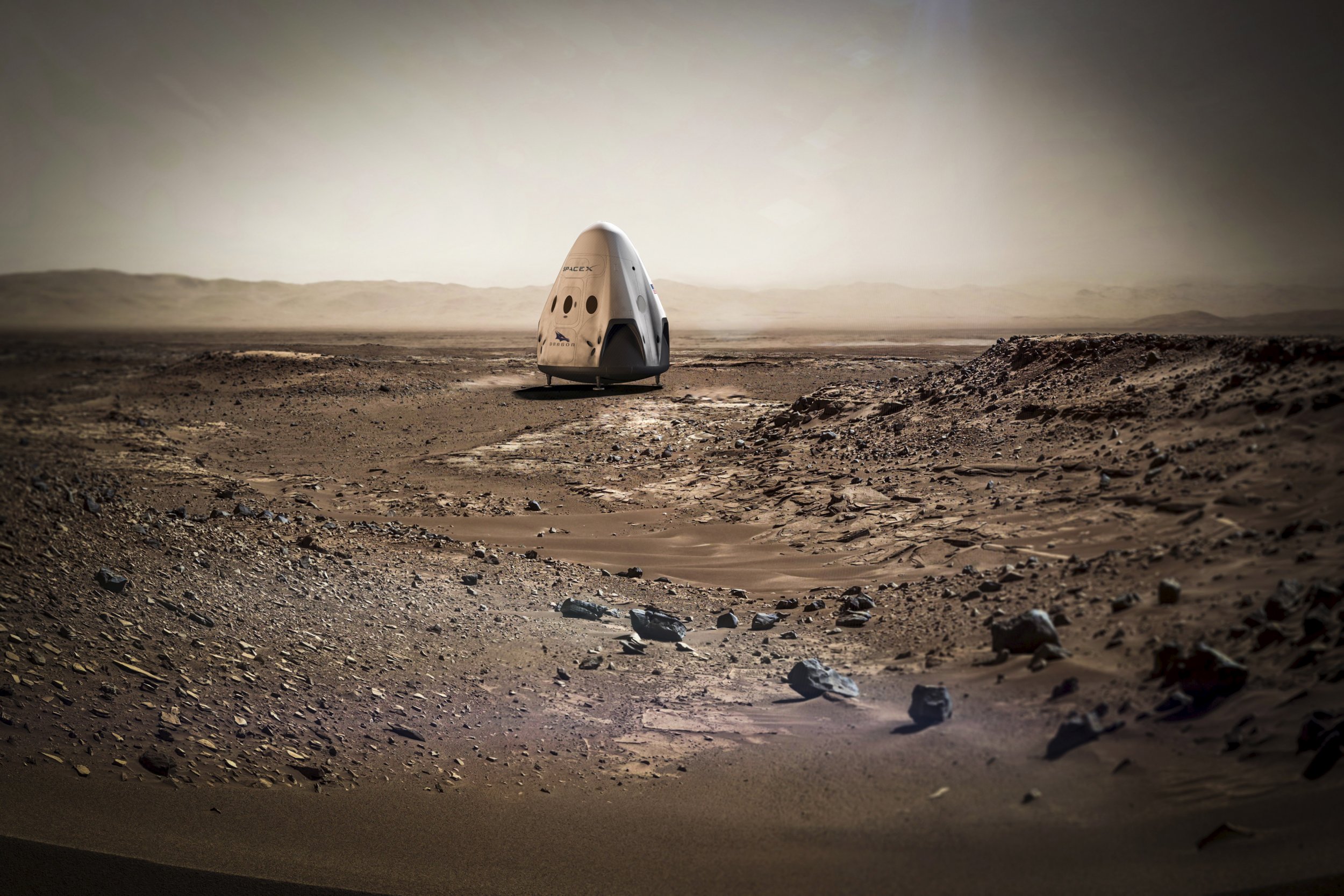 SpaceX mars mission