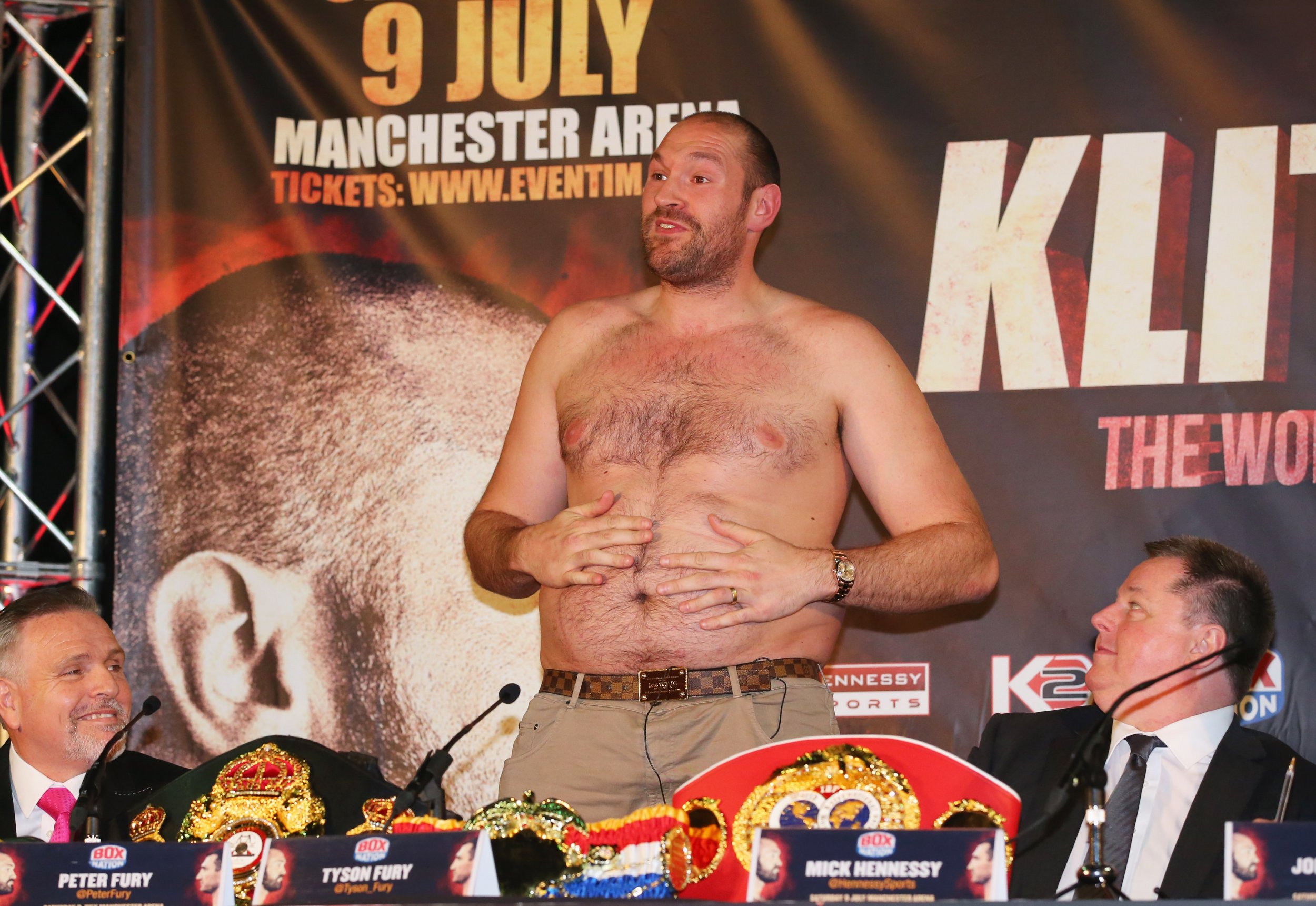 Watch Tyson Fury Launches Expletive-Laden Tirade at Press Conference
