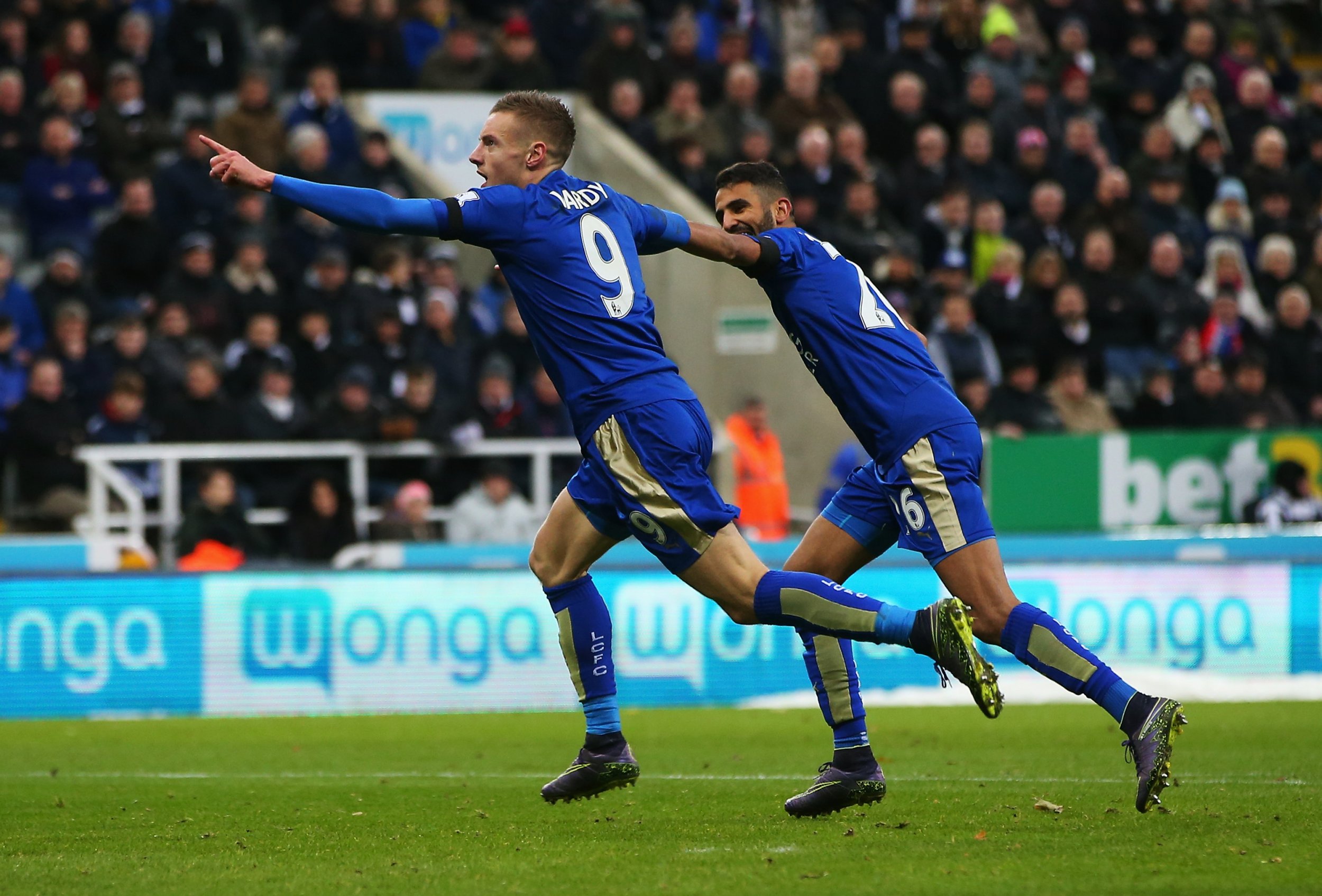 Vardy and Mahrez