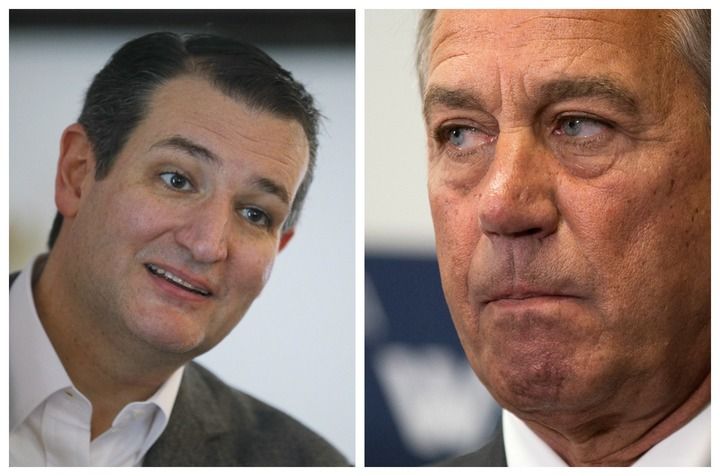 john boehner ted cruz