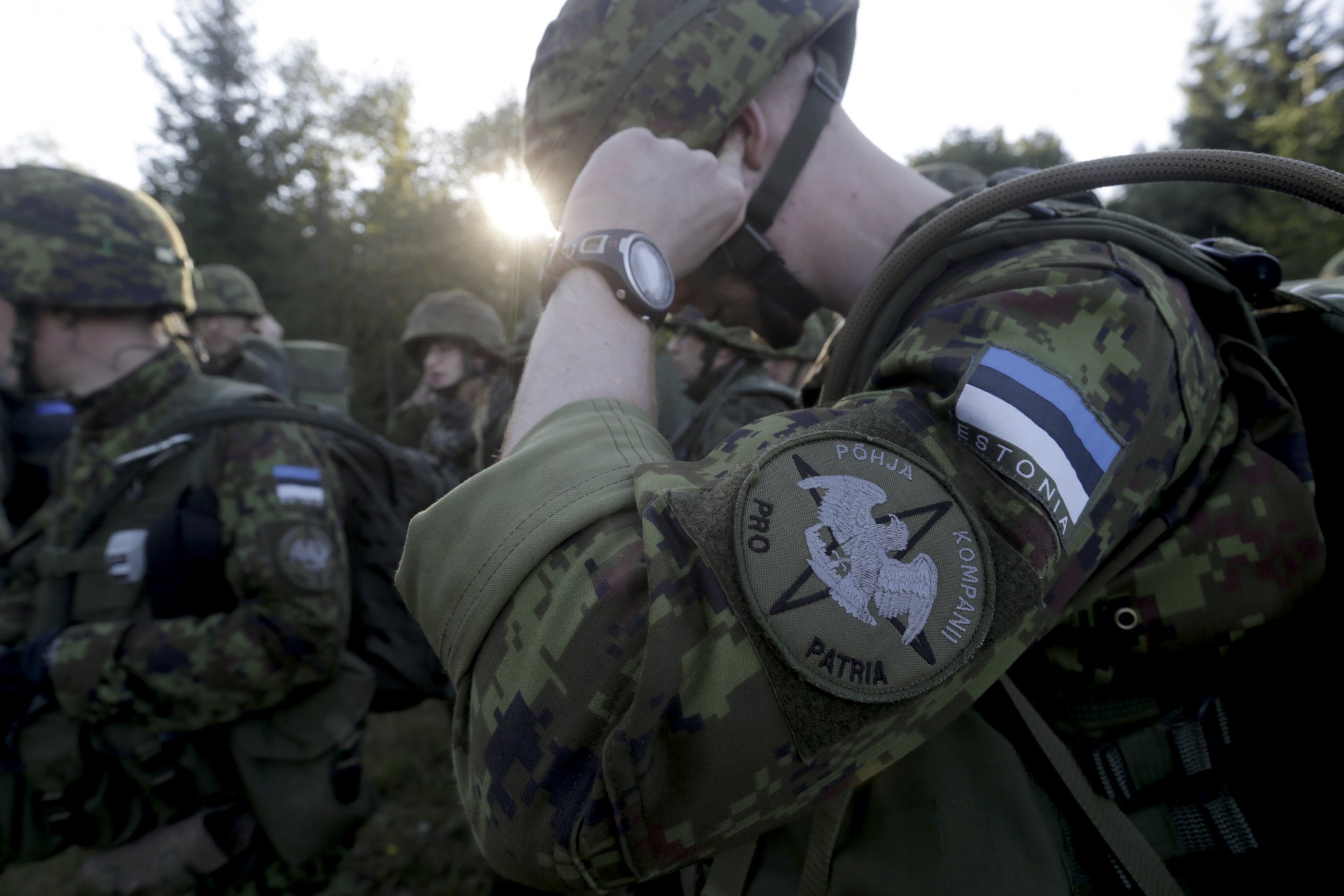 Estonian soldiers