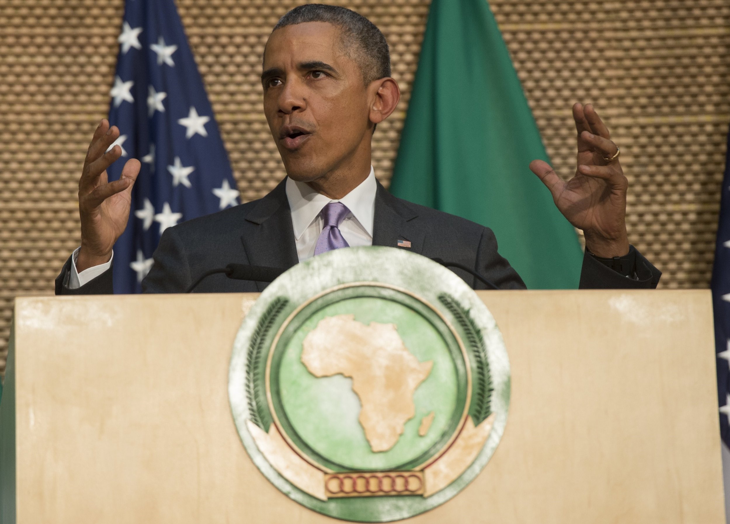 Obama delivers African Union speech