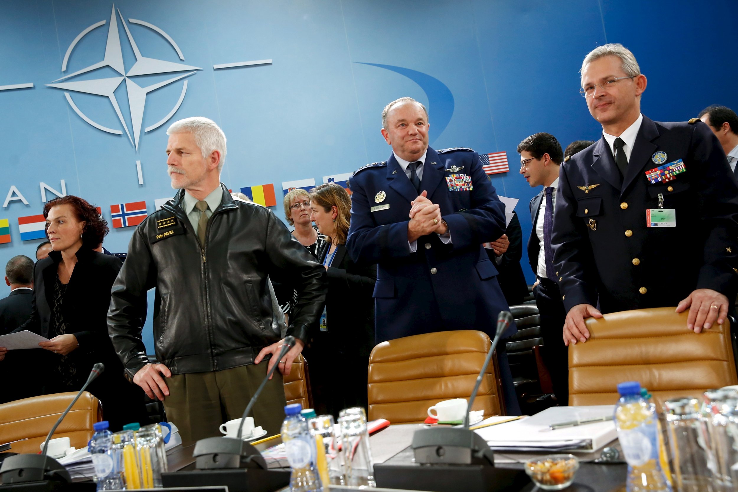 Breedlove and other NATO officials