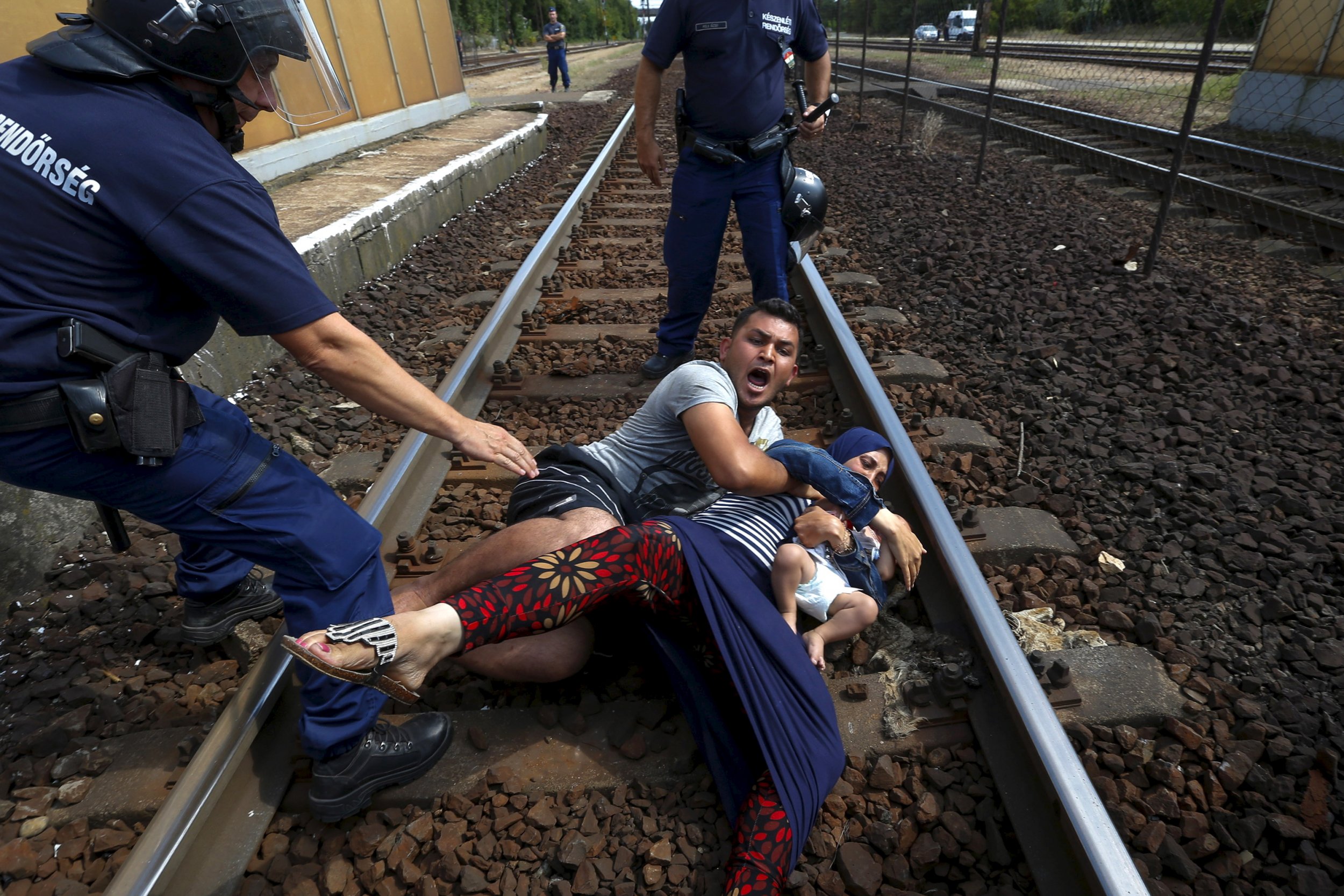 Migrants in Hungary