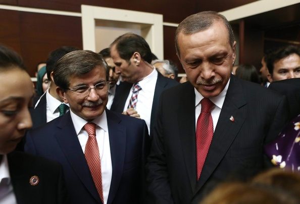 Erdogan Davutoglu Turkey