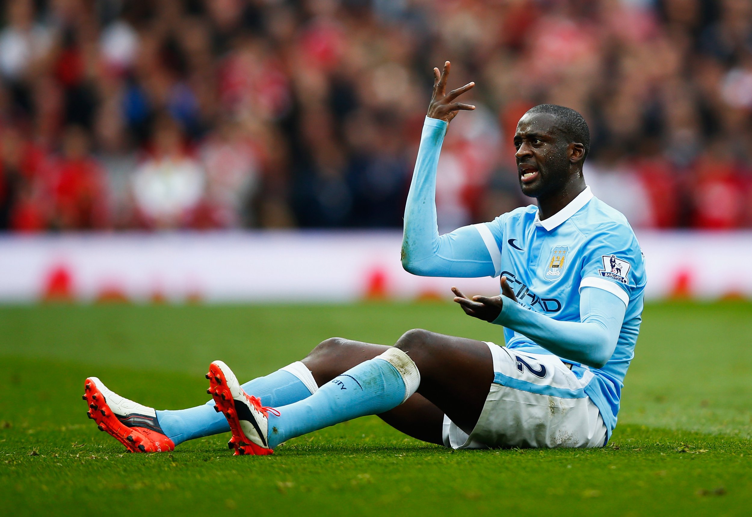 Manchester City midfielder Yaya Toure