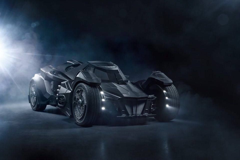 Real-life 'Arkham Knight' Batmobile at Gumball 3000 Rally