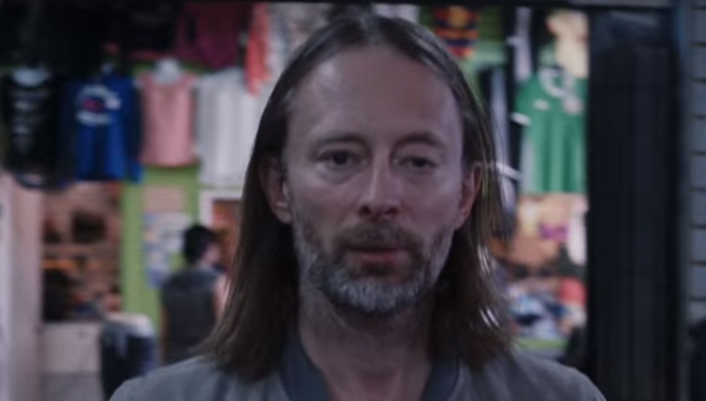 Radiohead's Thom Yorke in Daydreaming video