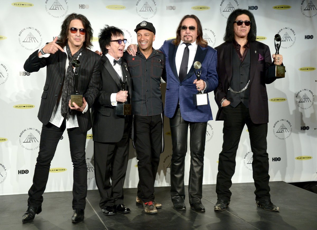 Kiss in Rock and Roll Hall of Fame