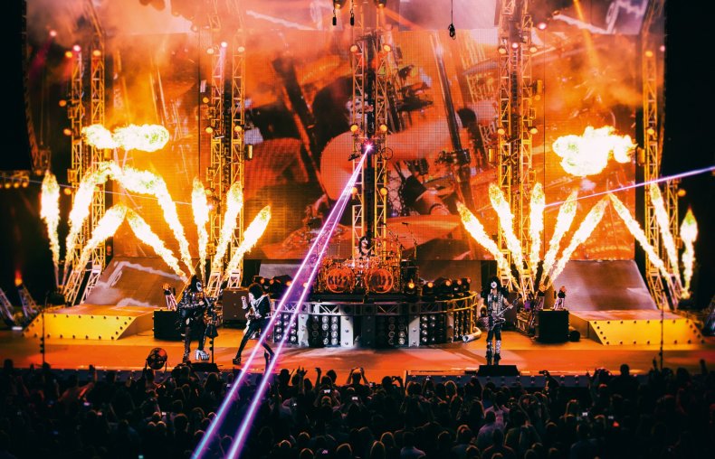 Kiss live in Vegas