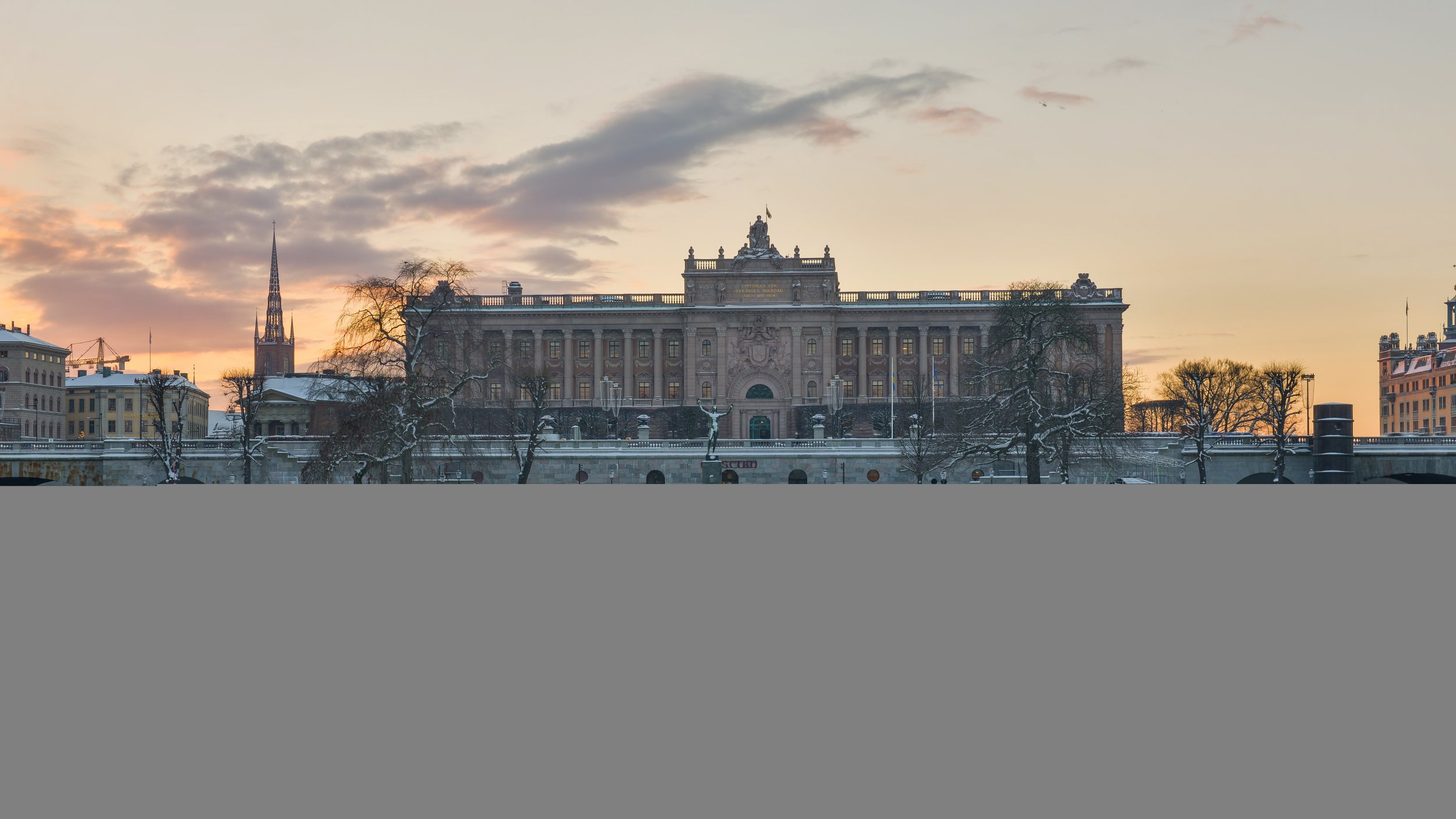 Swedish parliament Riksdagen