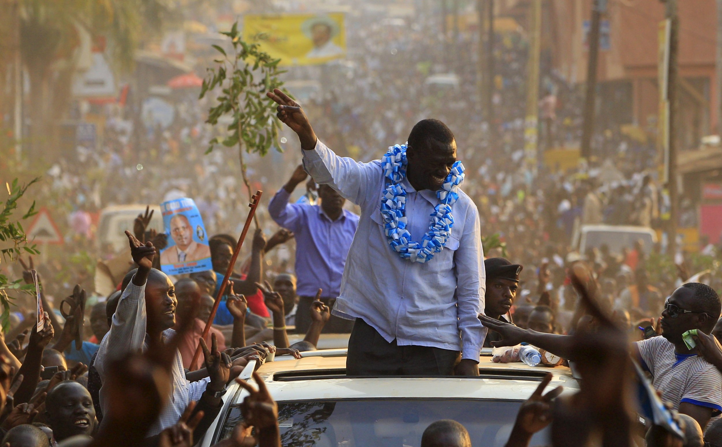 Kizza Besigye campaign rally