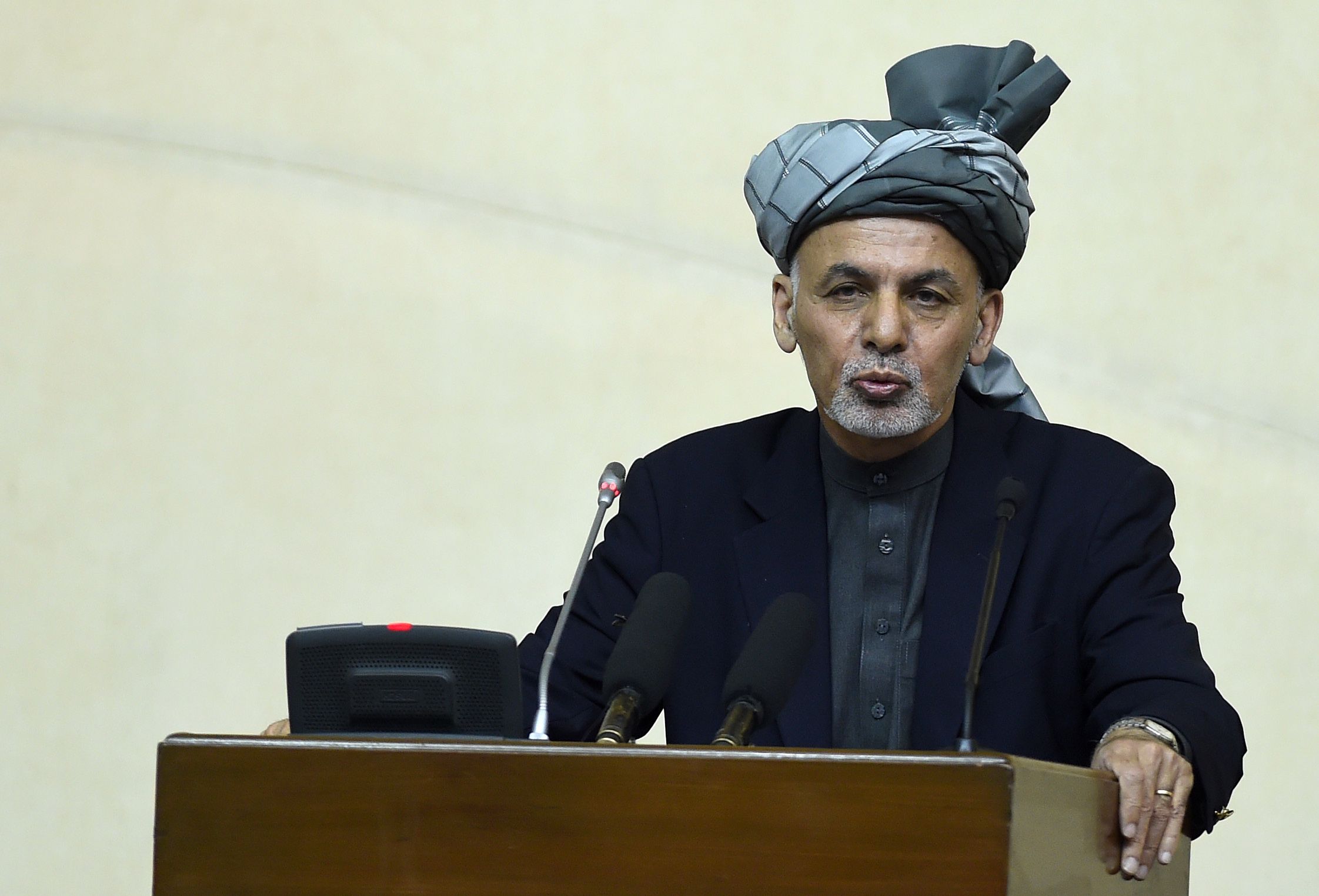 Afghan President Ashraf Ghani