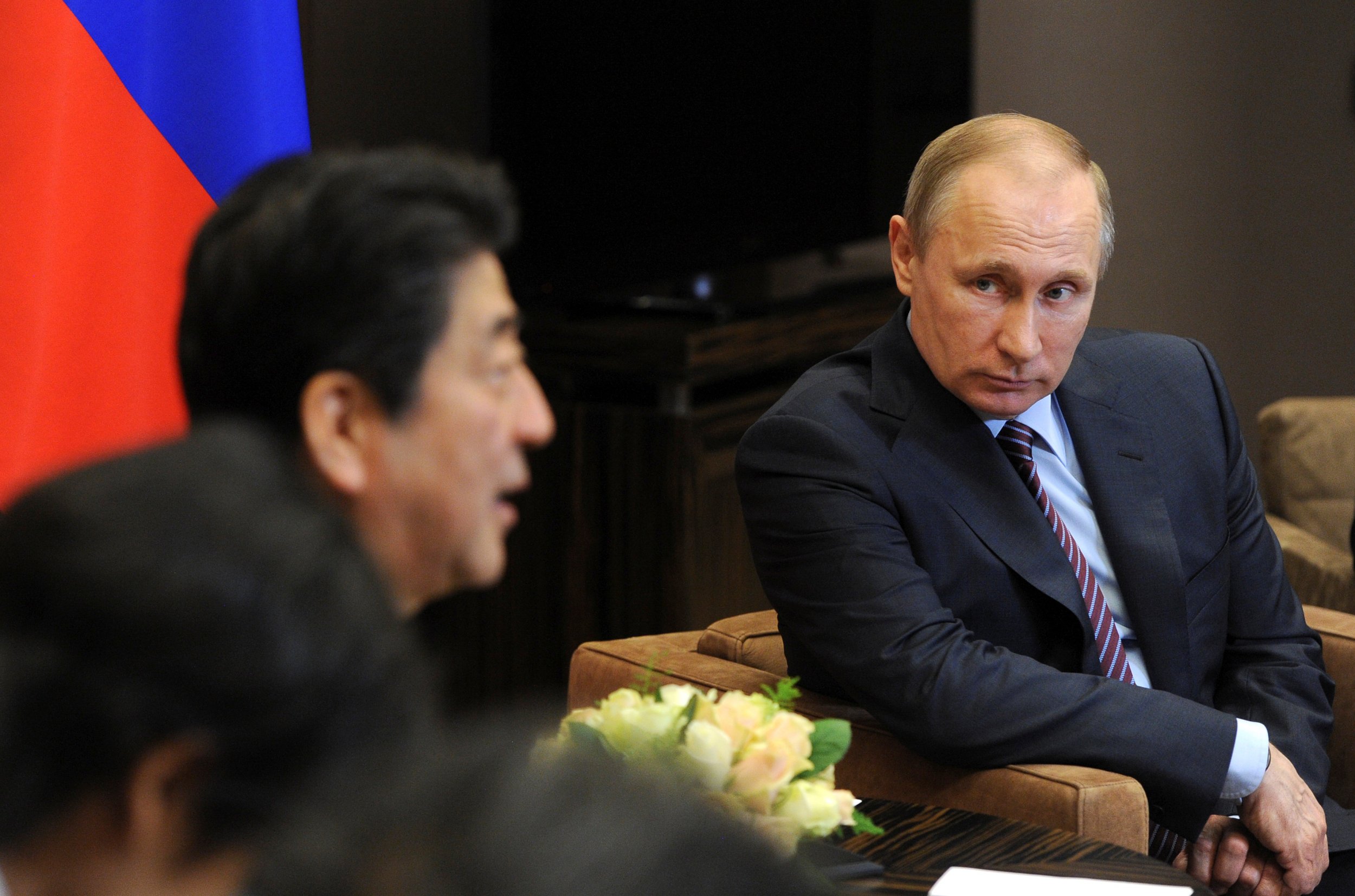 Putin and Abe