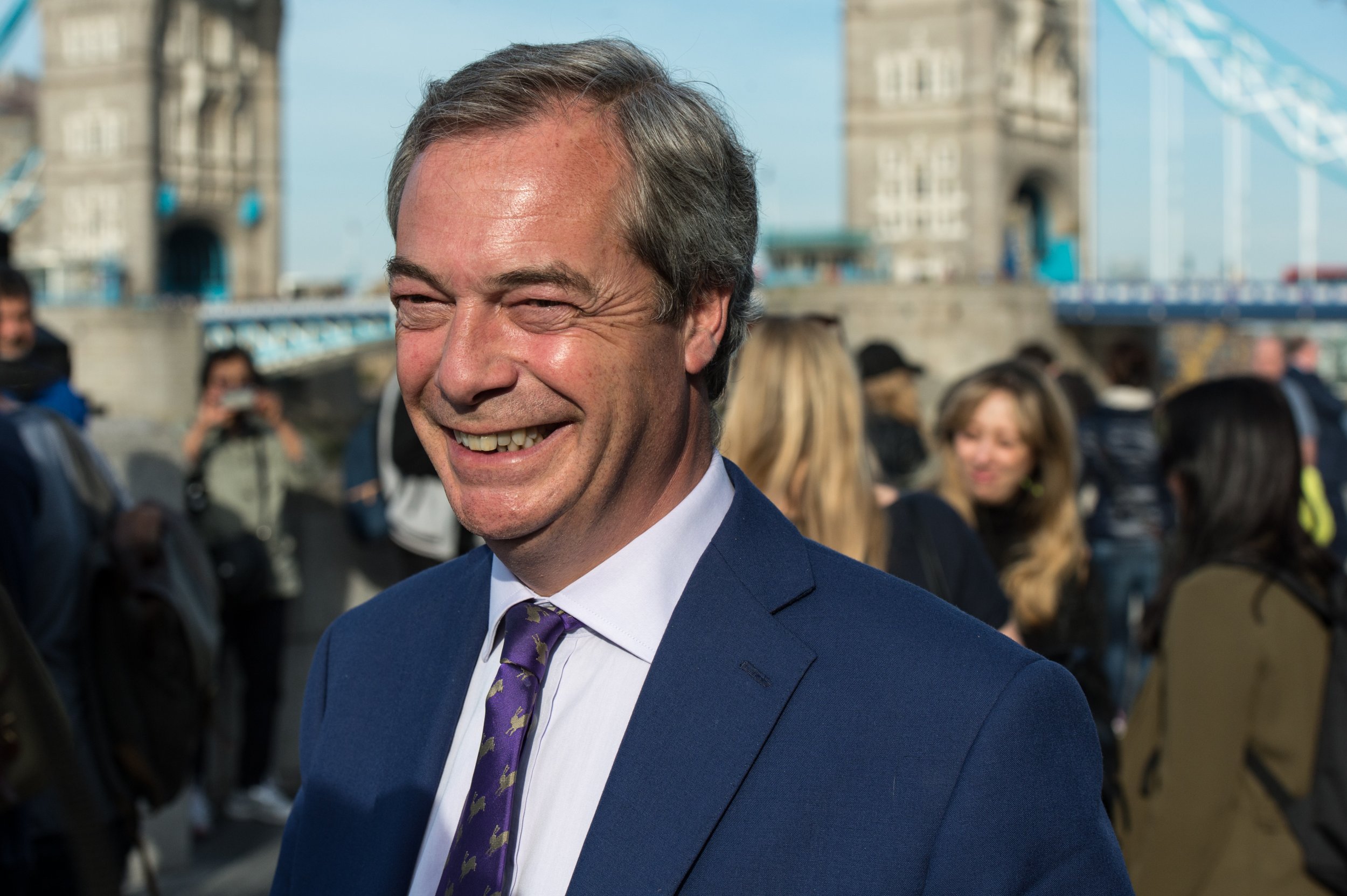 Nigel Farage - The brexit party leader criticised boris ...