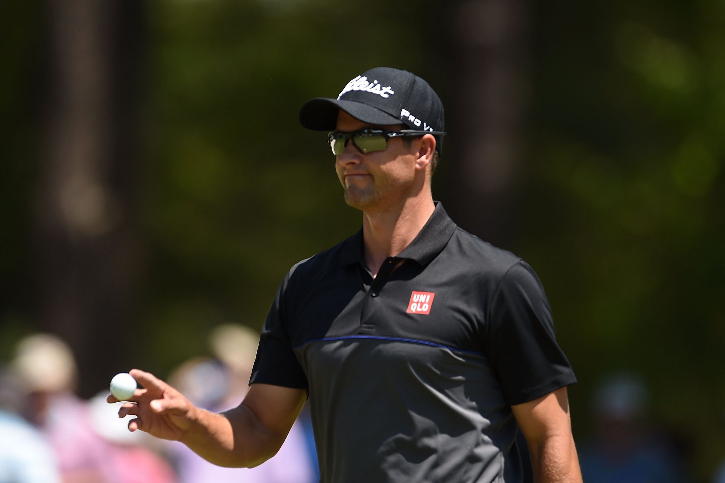 Golfer Adam Scott