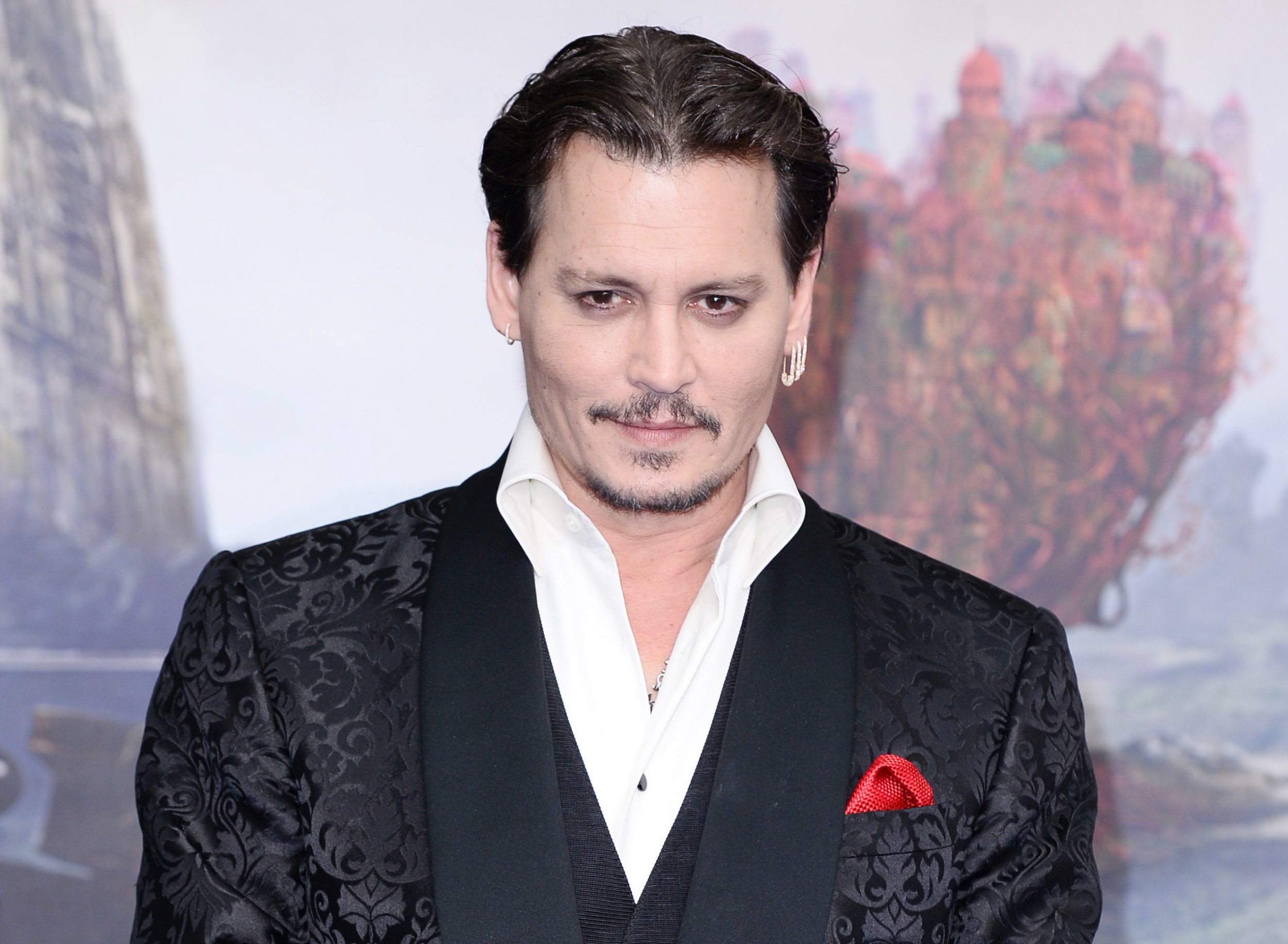 Johnny Depp at Alice Through the Looking Glass premiere