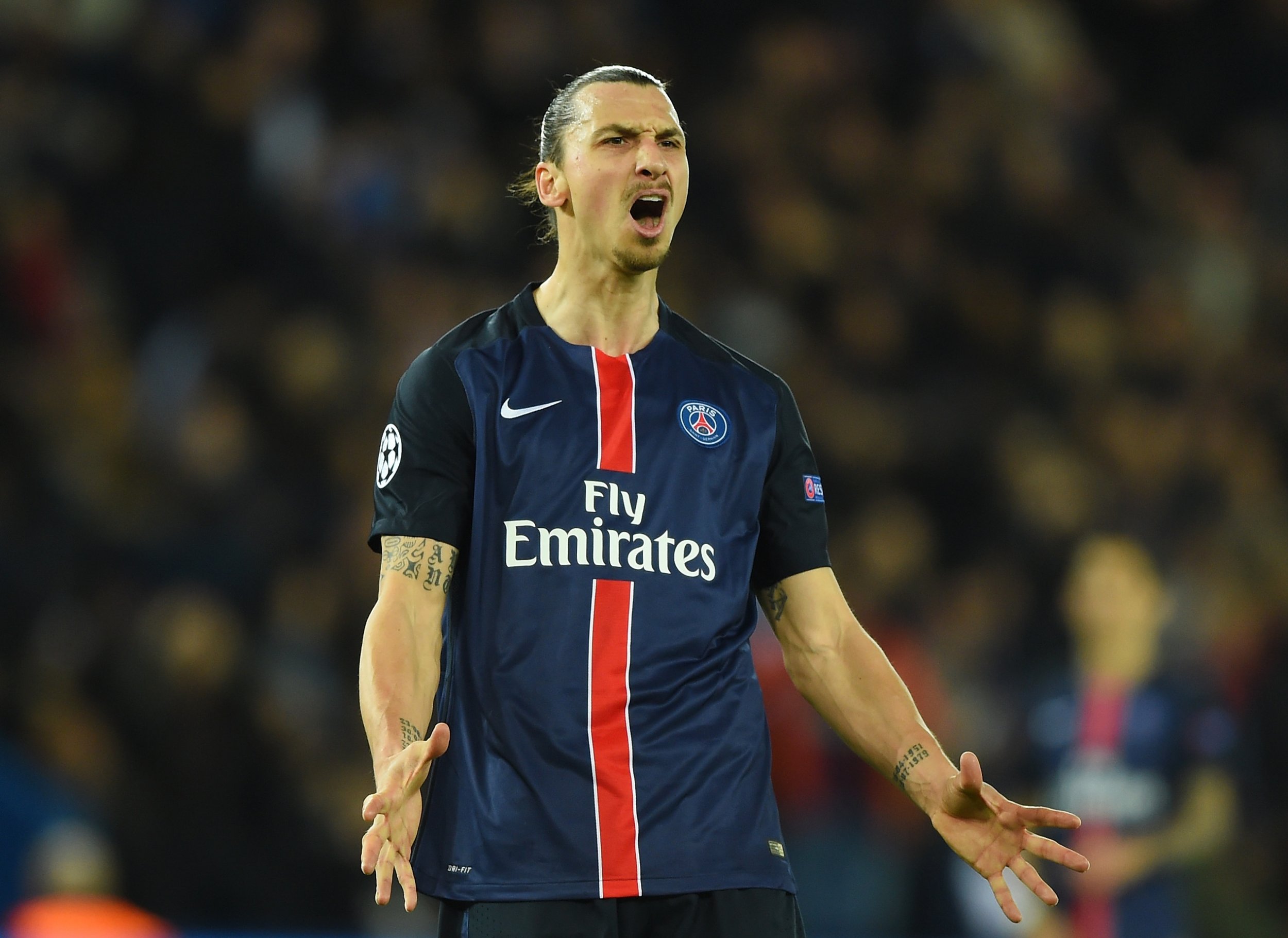 ibrahimovic paris saint germain jersey