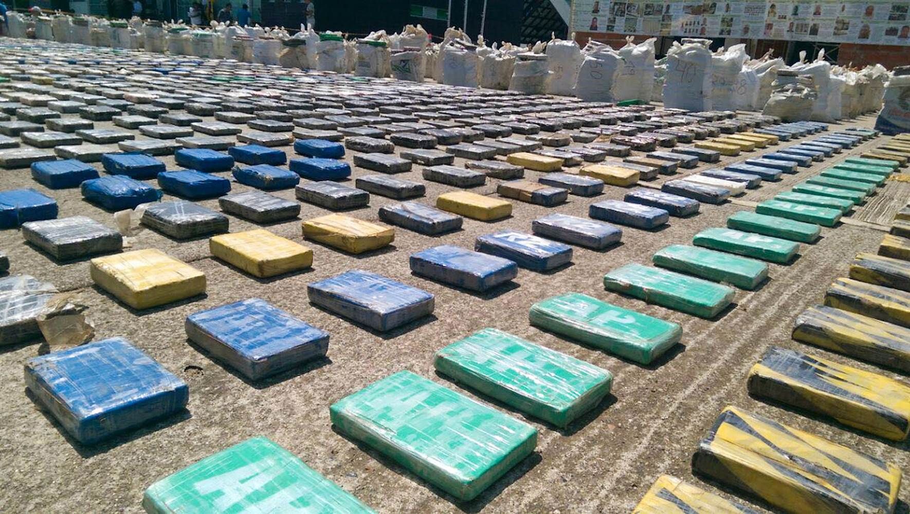 Colombia cocaine bust