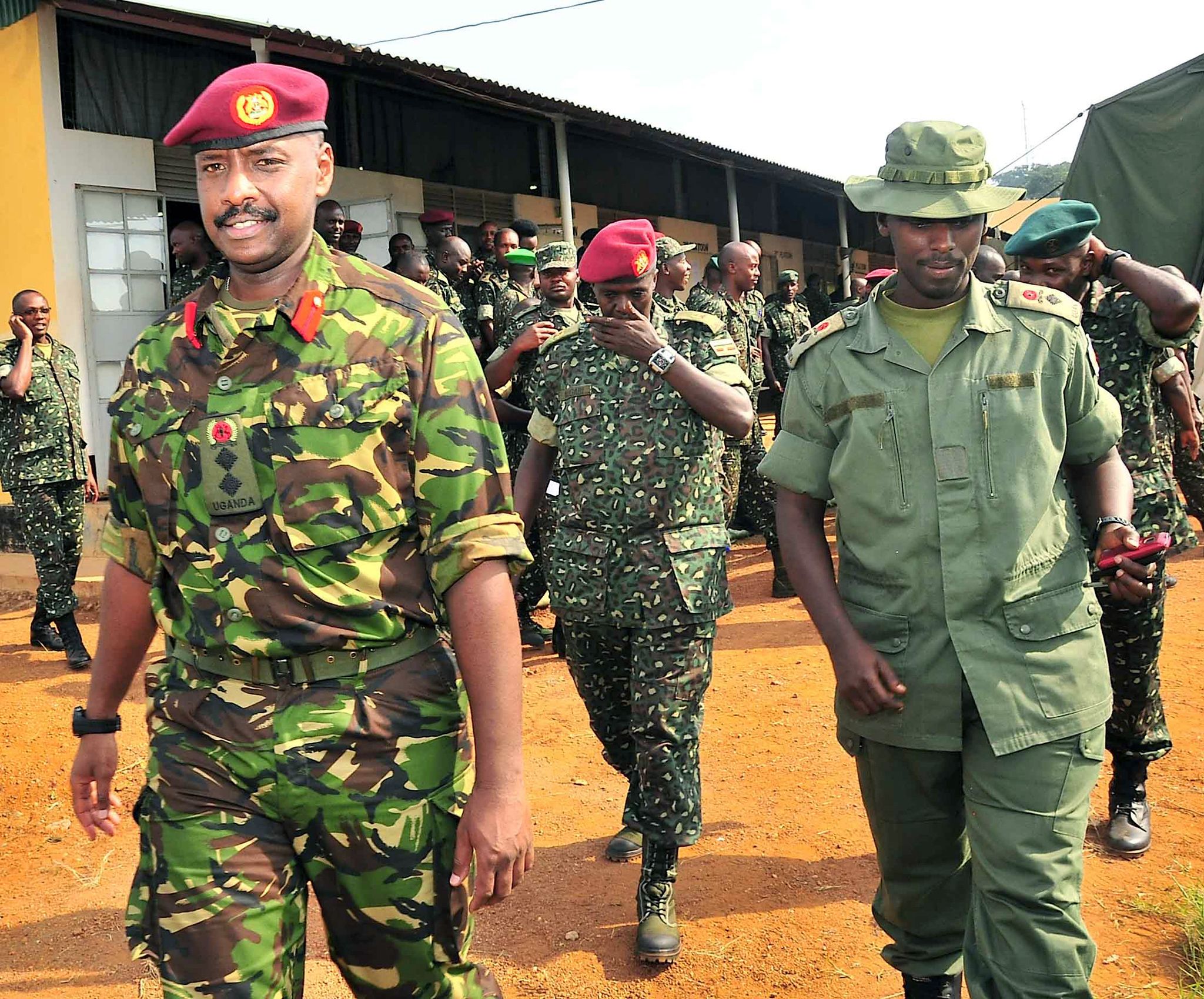 Muhoozi Kainerugaba, the son of Ugandan President Yoweri Museveni.