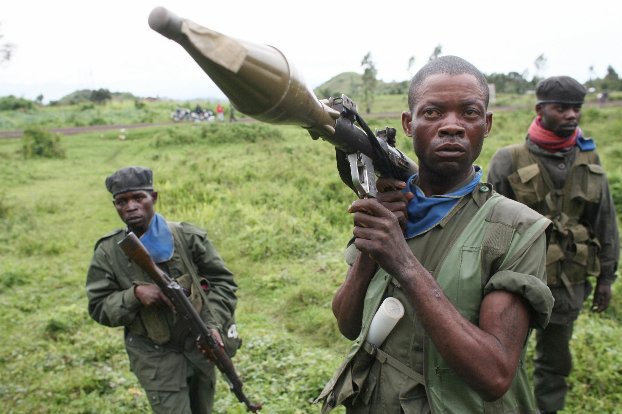 Congolese soldiers in Goma