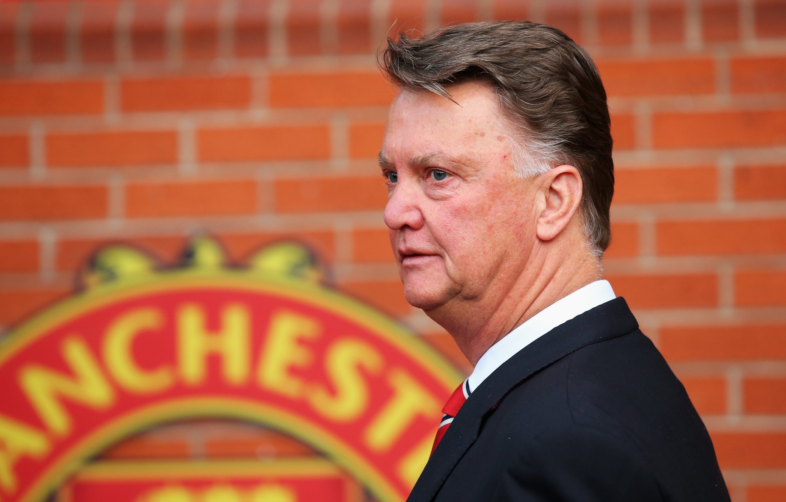 Manchester United manager Louis Van Gaal.