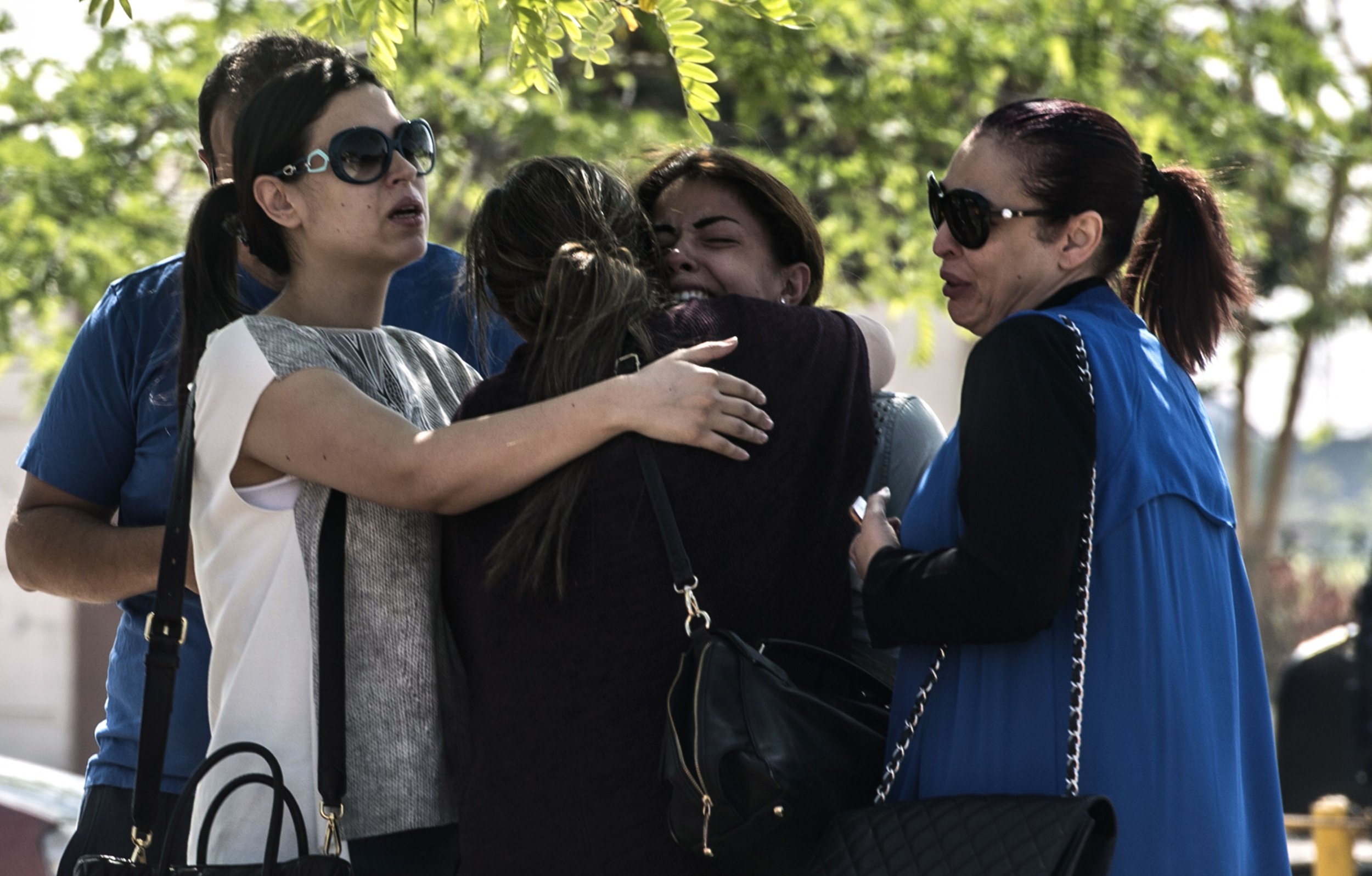 Families of people on EgyptAir flight MS804