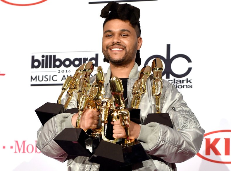The Weeknd at Billboard Music Awards