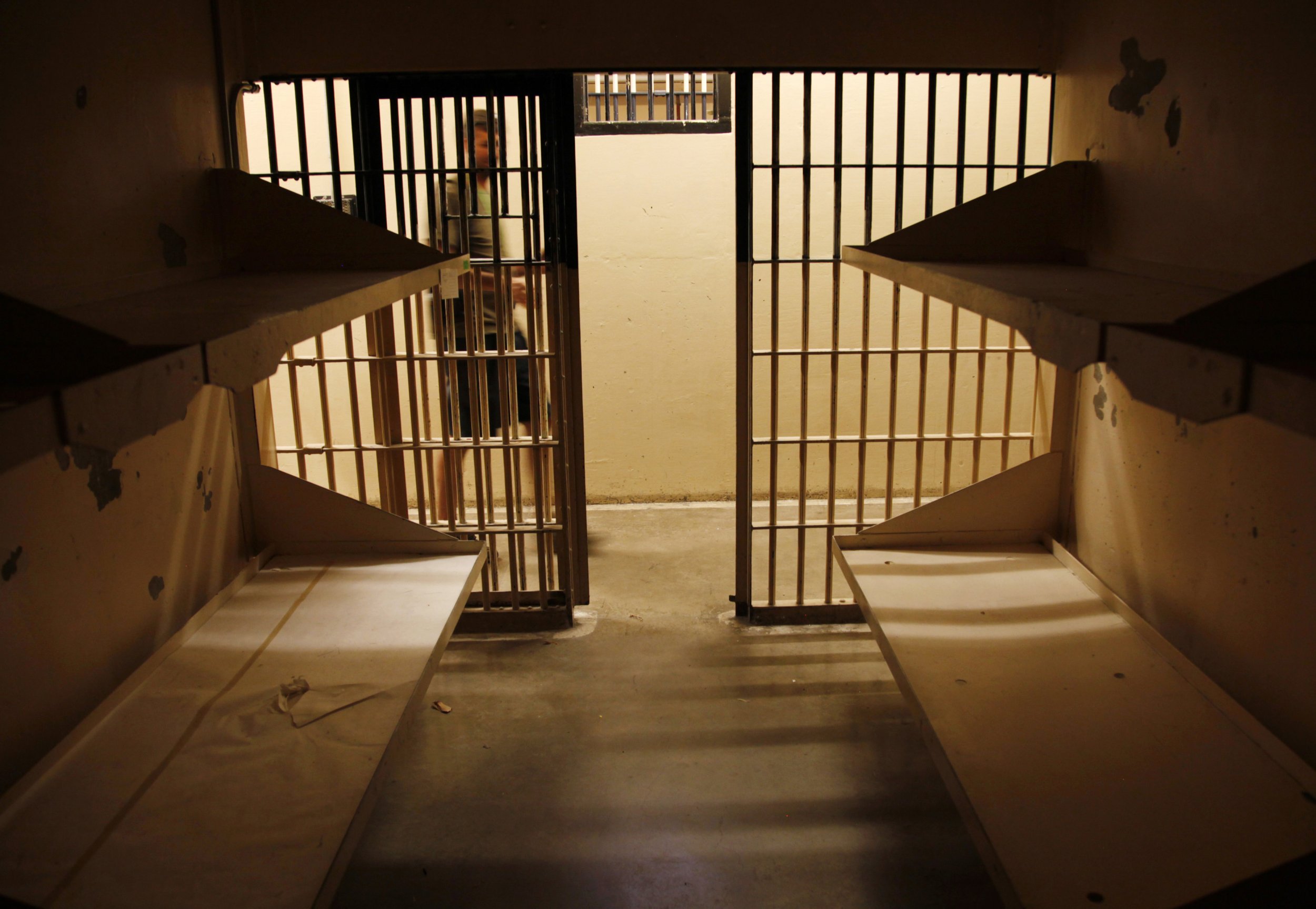 A cell at the old Jefferson County jailhouse in Golden, Colorado, on July 1...