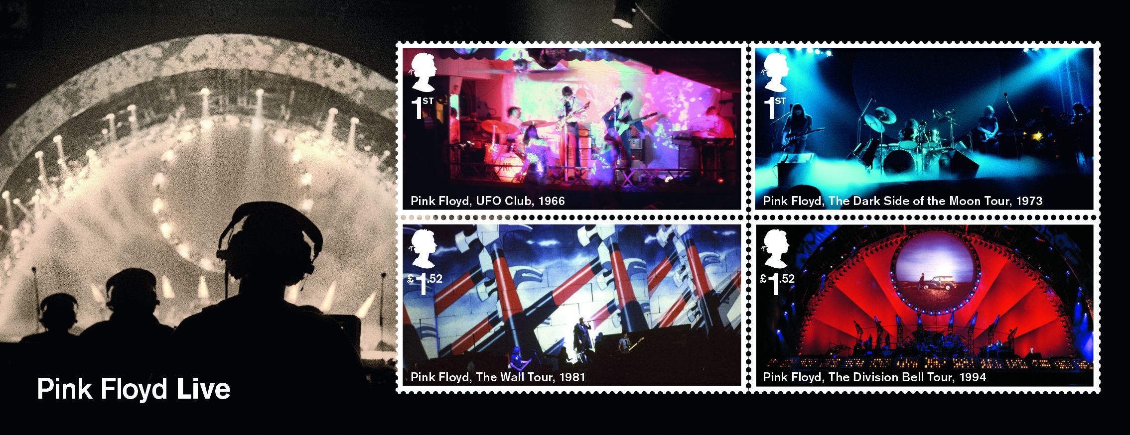 Pink Floyd stamps