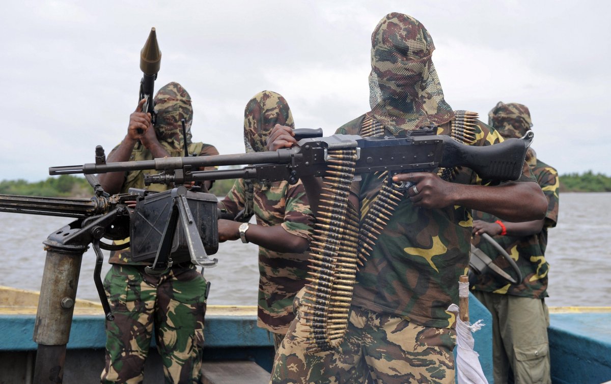 MEND fighters prepare for operation against military.