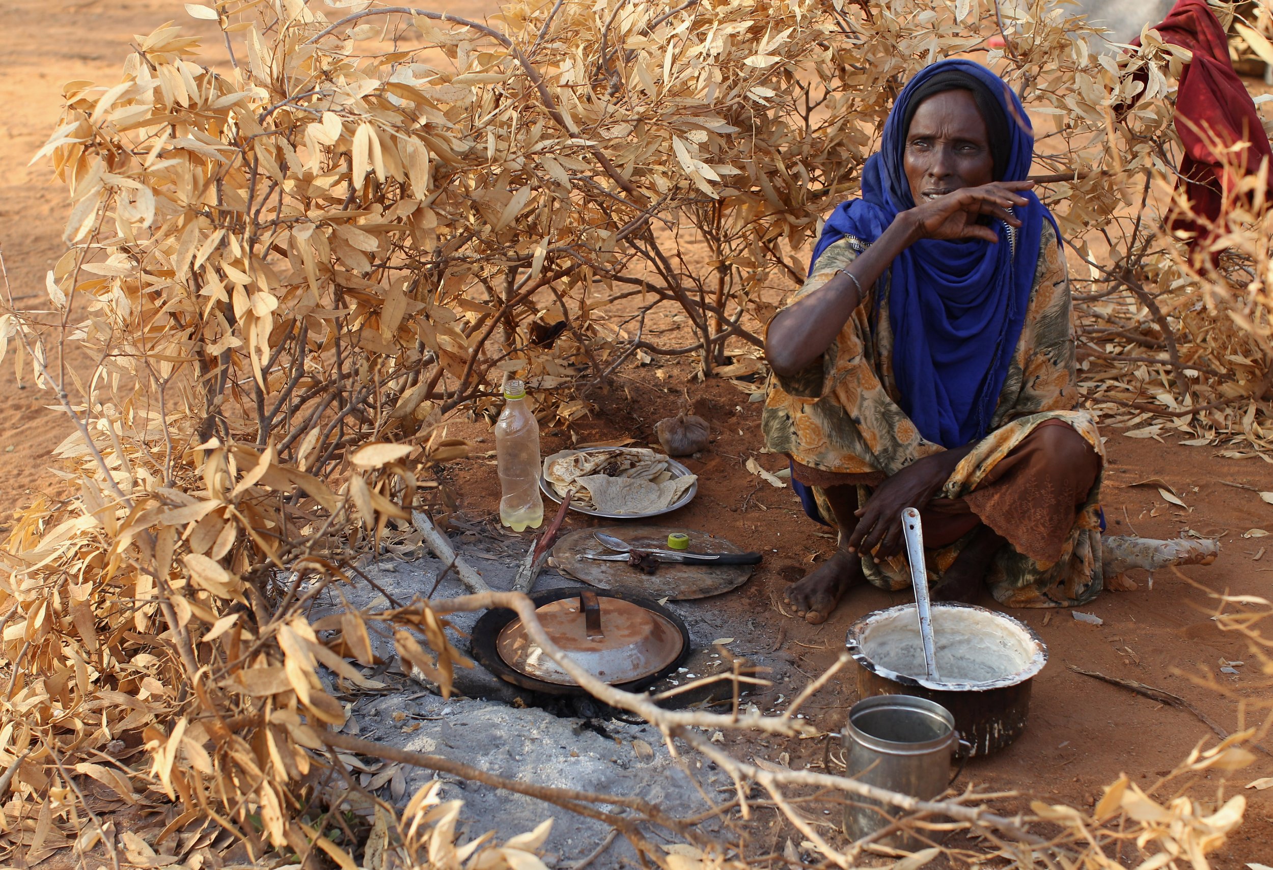 Somali refugee in Dadaab.