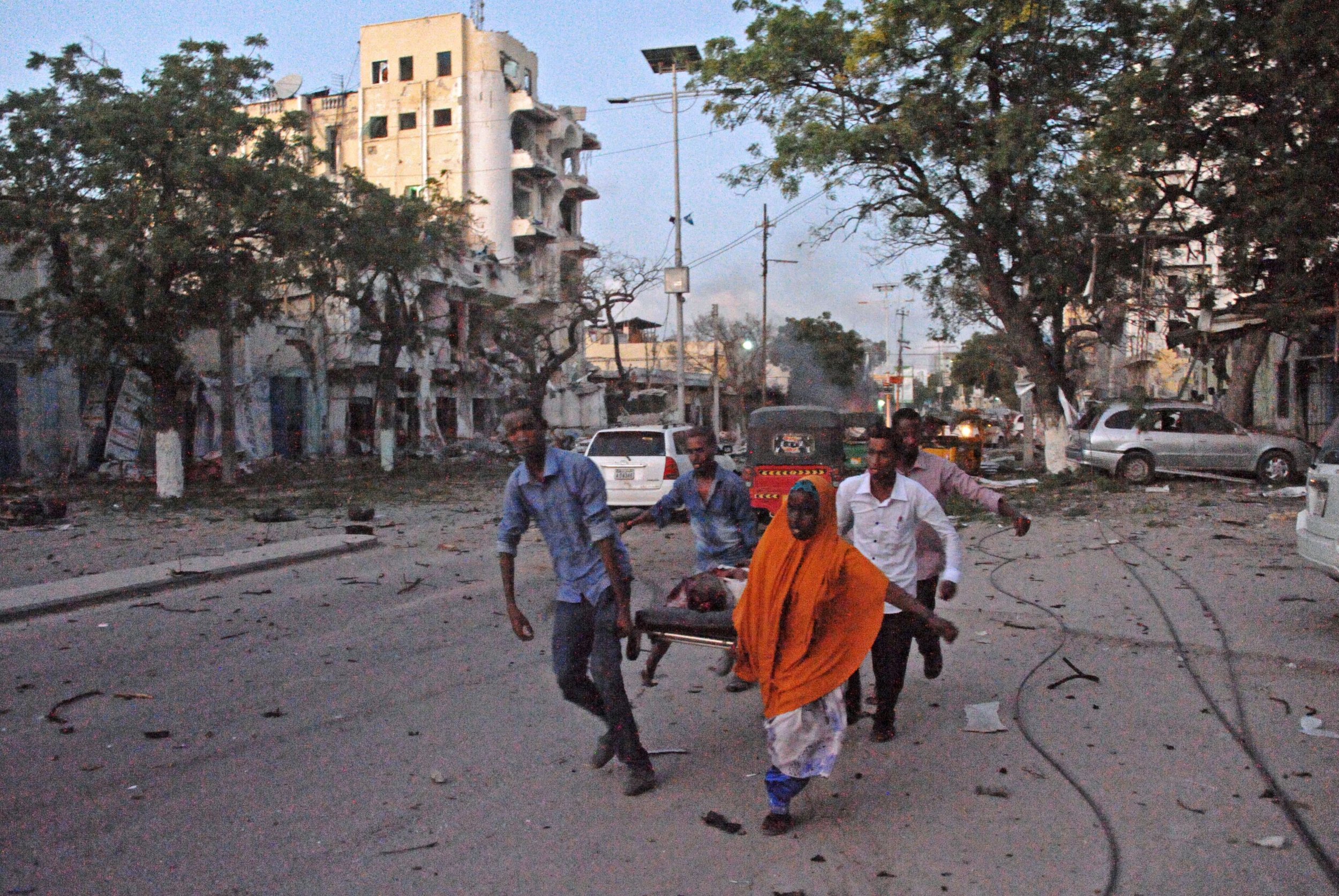 Victim of Al-Shabab attack.