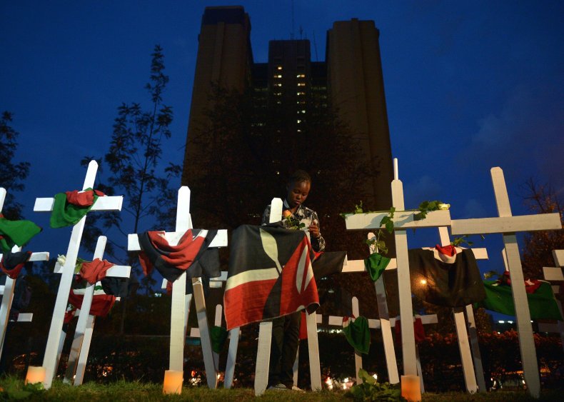 Garissa victims vigil.