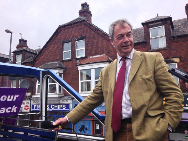 Nigel Farage battlebus