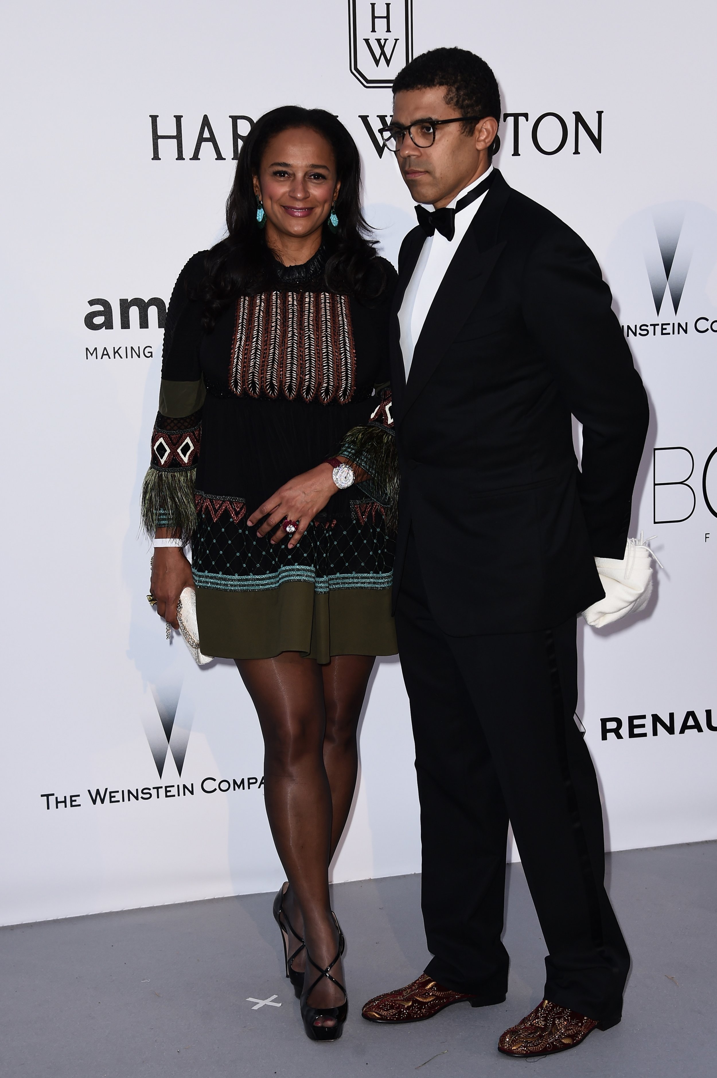 Isabel dos Santos and husband Sindika Dokolo.