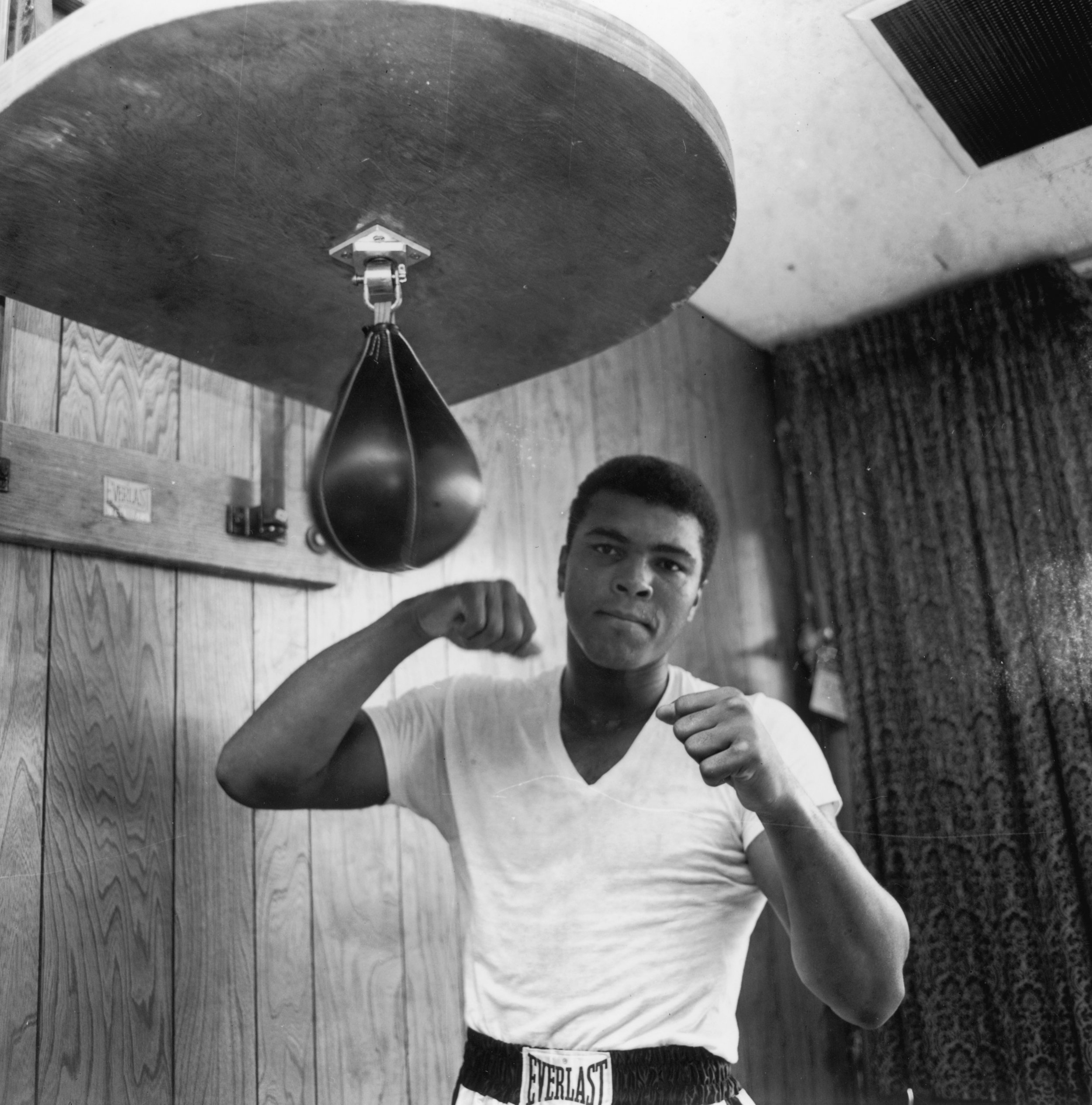 Former world heavyweight champion Muhammad Ali.