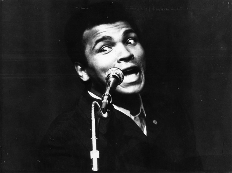 Boxing icon Muhammad Ali, who has died aged 74.