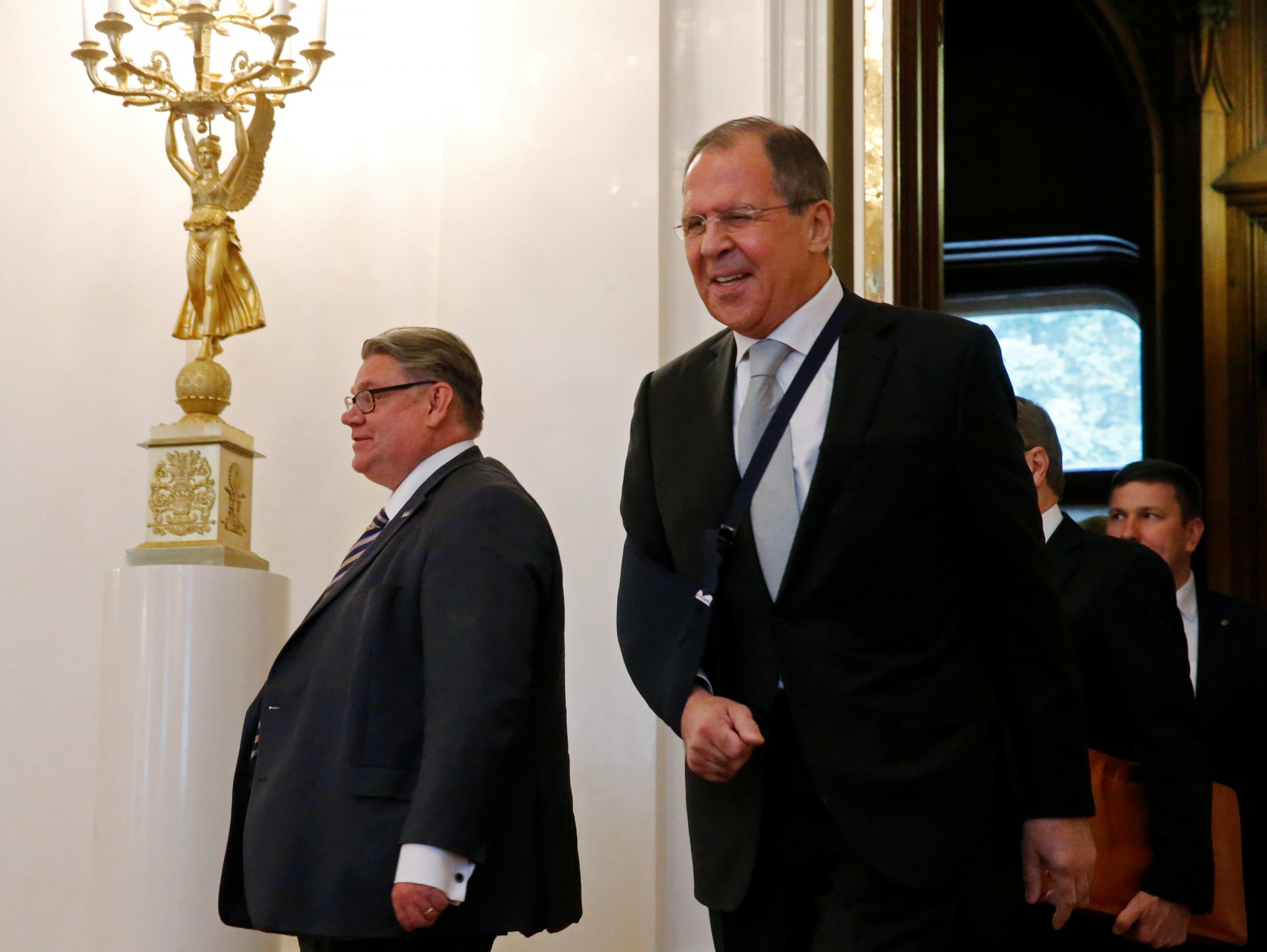 Soini and Lavrov