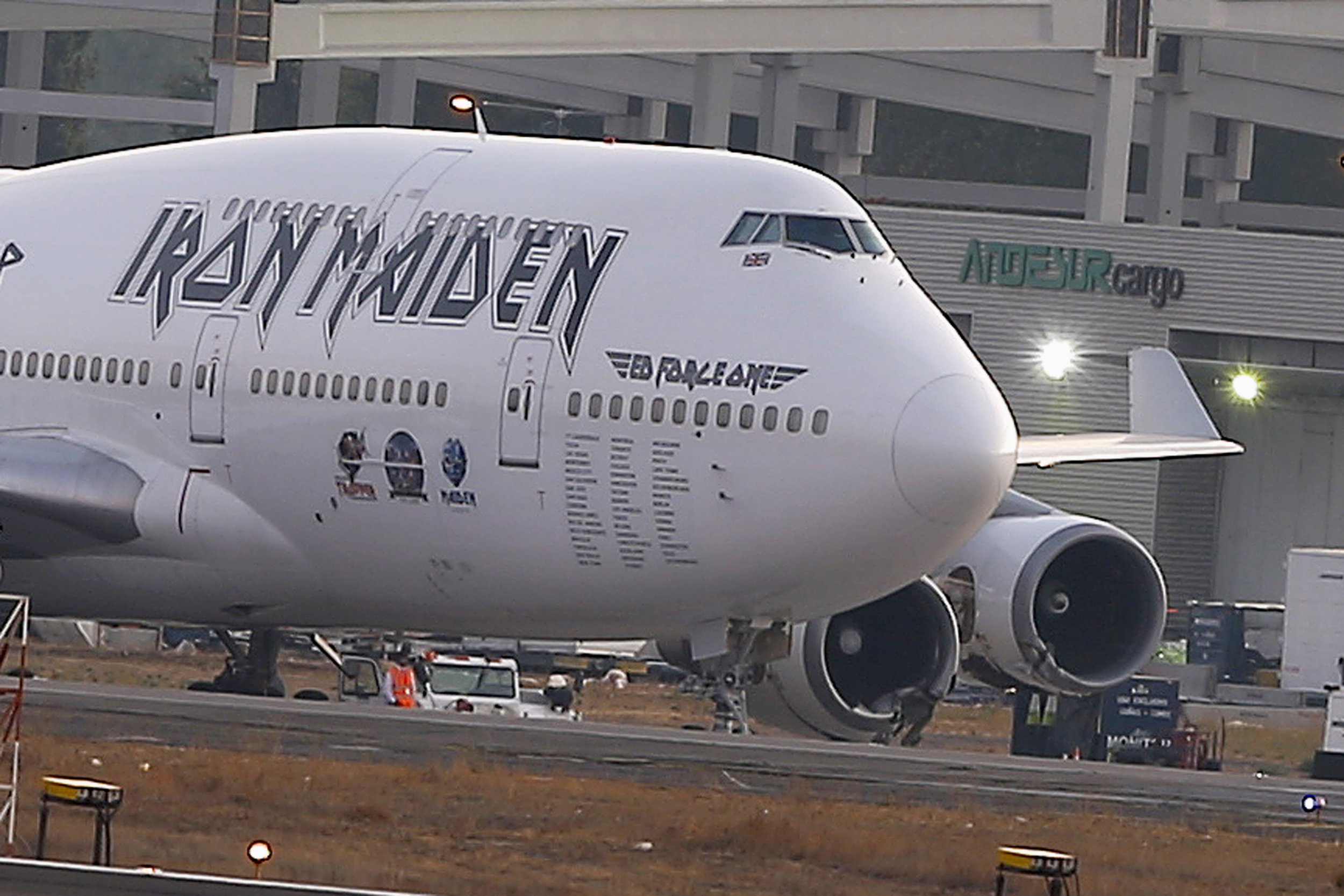 Iron Maiden's plane
