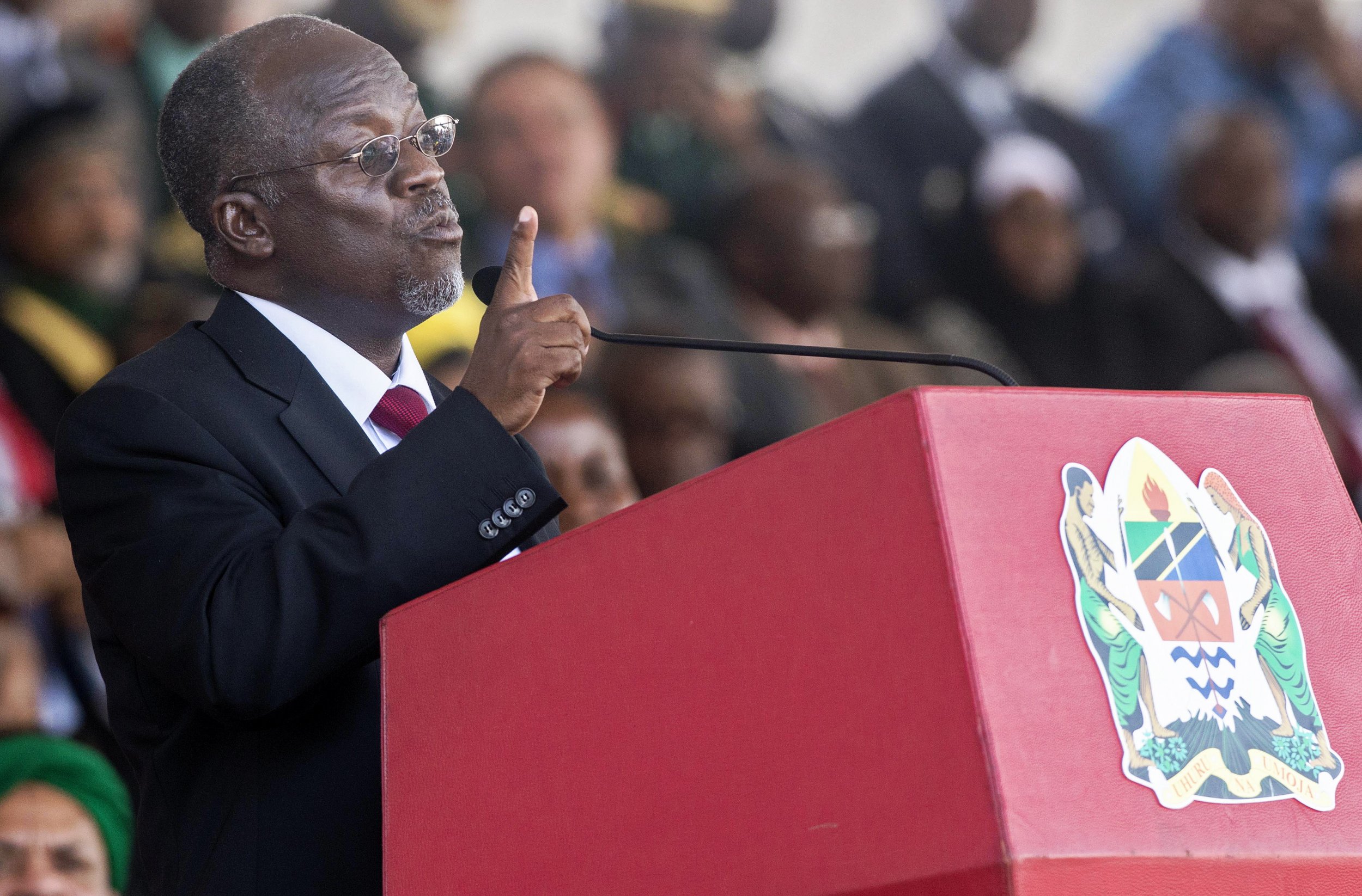 Tanzanian president John Magufuli.