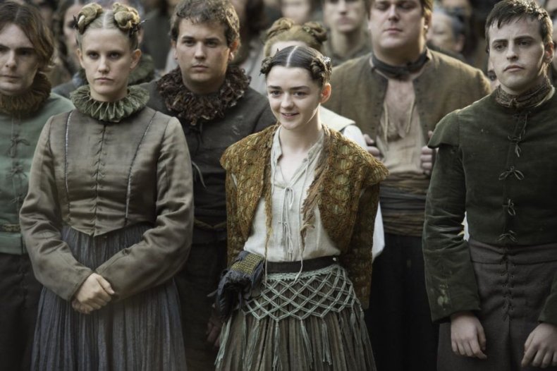 Arya in costume