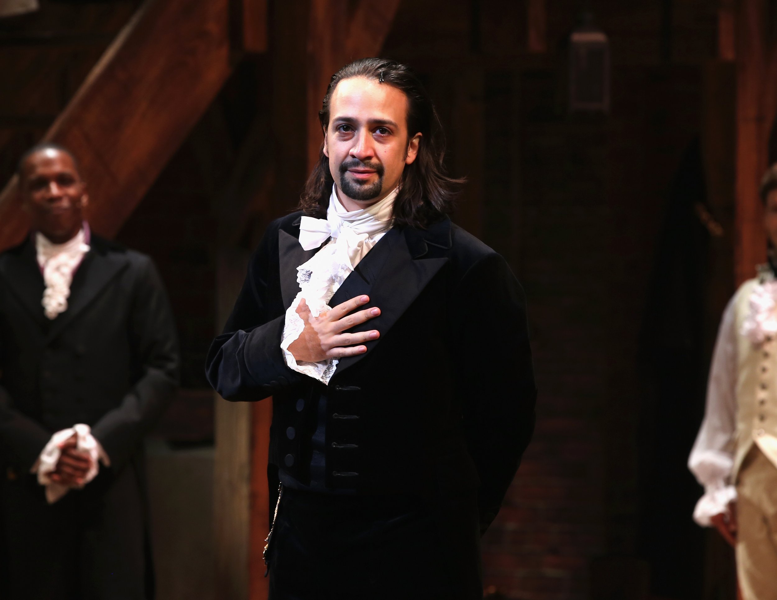 Lin-Manuel Miranda in Hamilton