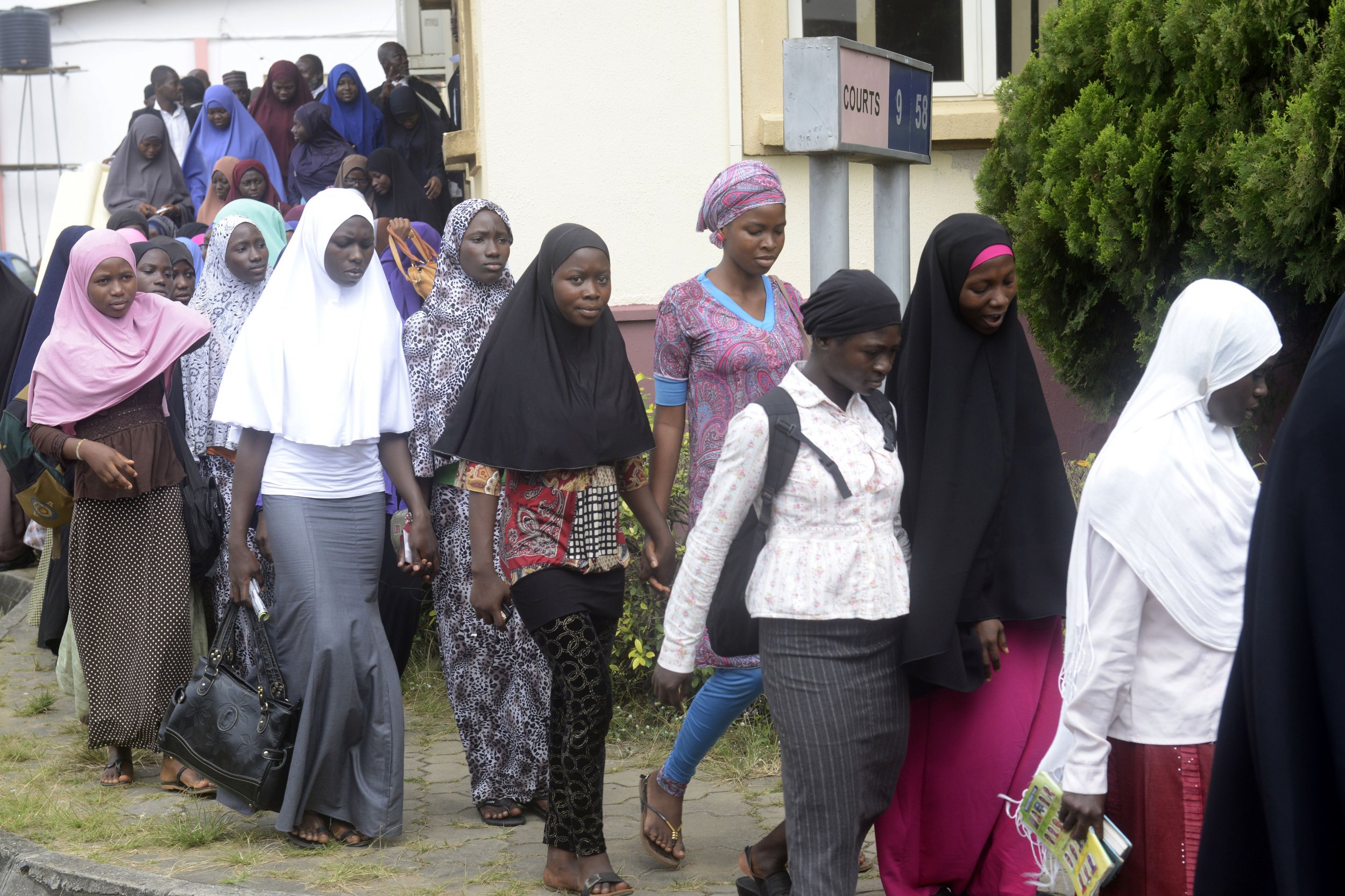 Muslim students in Nigeria.