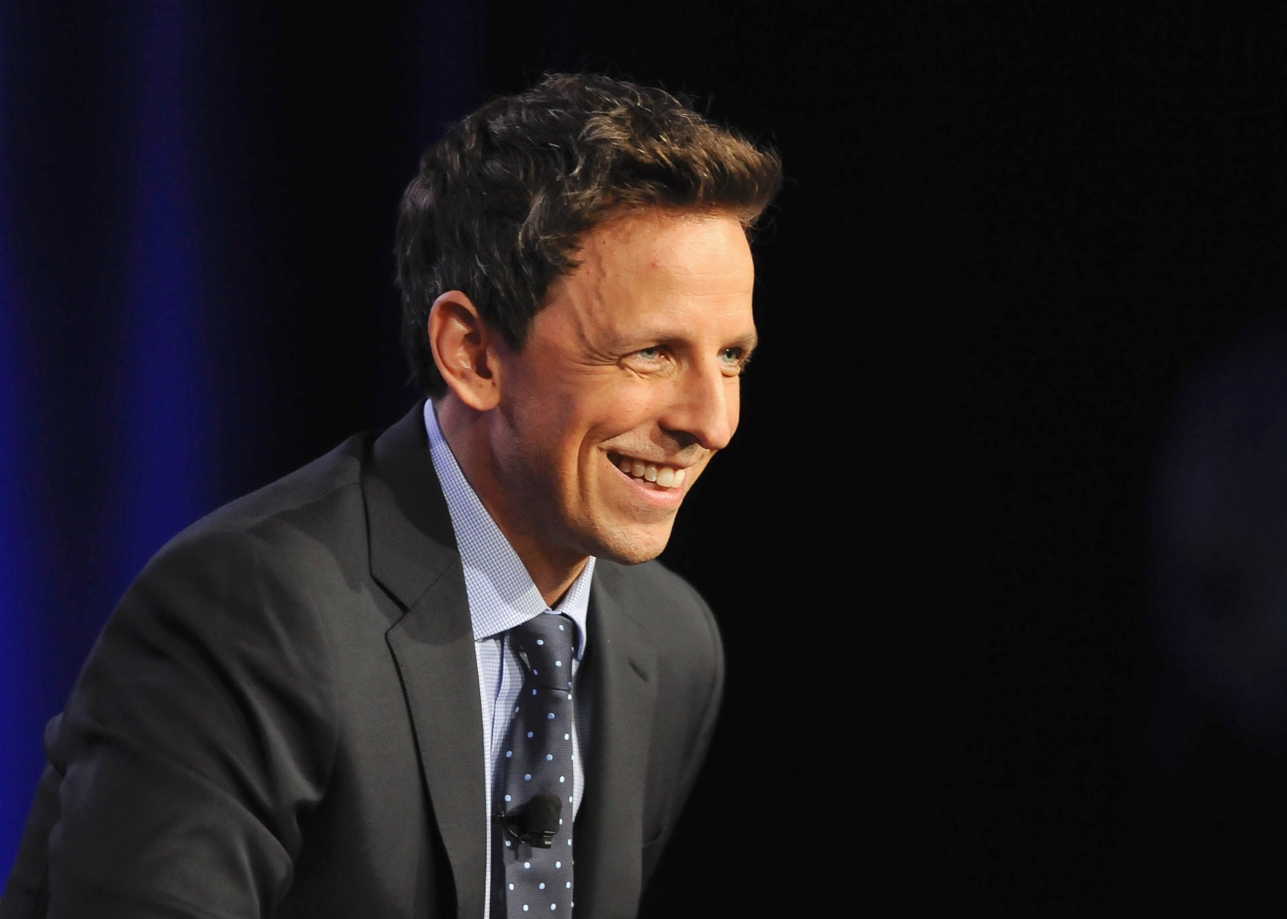 Seth Meyers Bans Donald Trump From Late Night Newsweek 