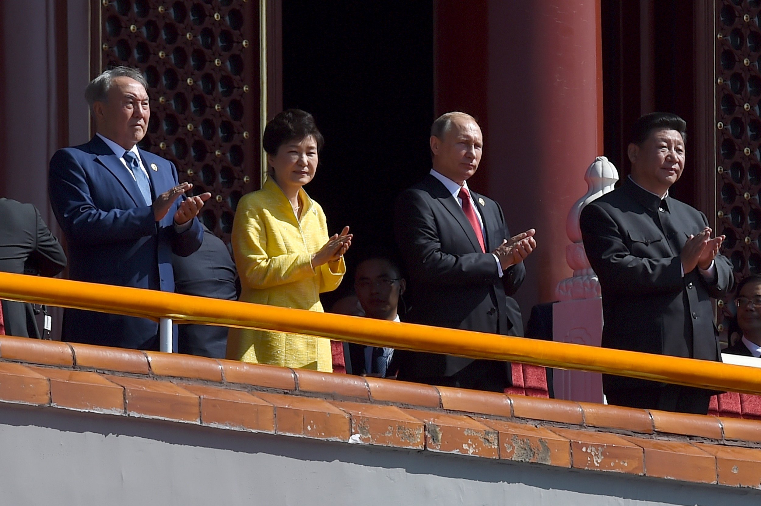 Putin and Xi in Beijing