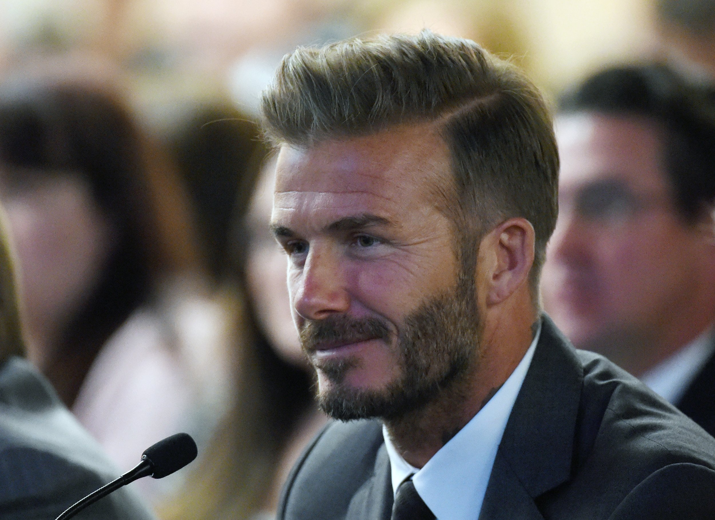 Former Manchester United star David Beckham