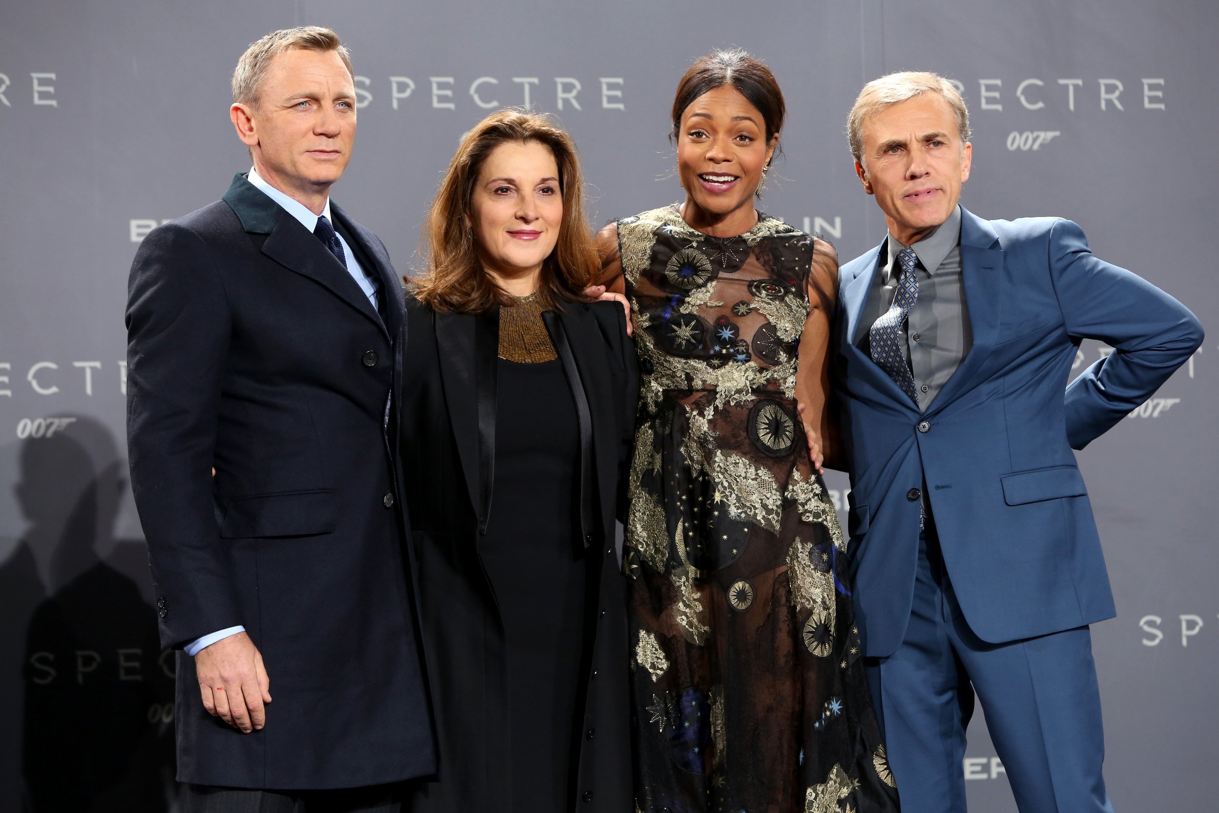 James Bond producer Barbara Broccoli with Daniel Craig