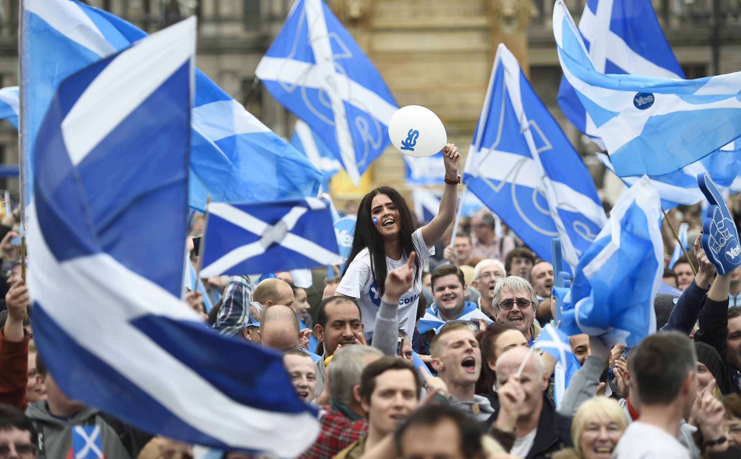 Scottish flags