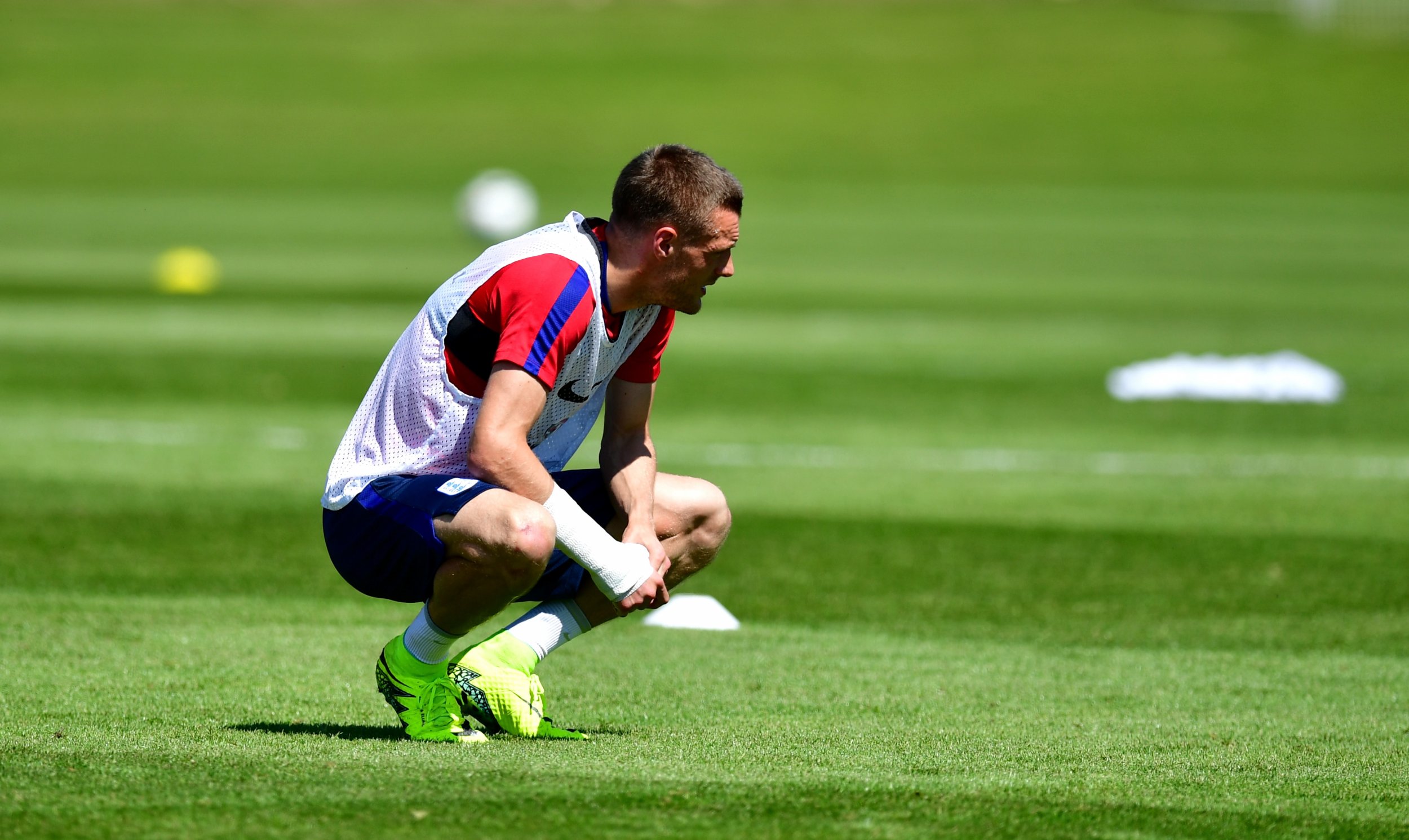 England and Leicester City striker Jamie Vardy